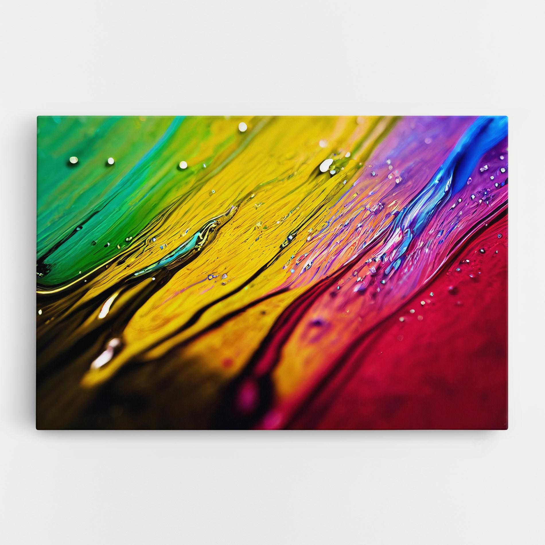 Tablou Canvas Yellow Green mockup 0