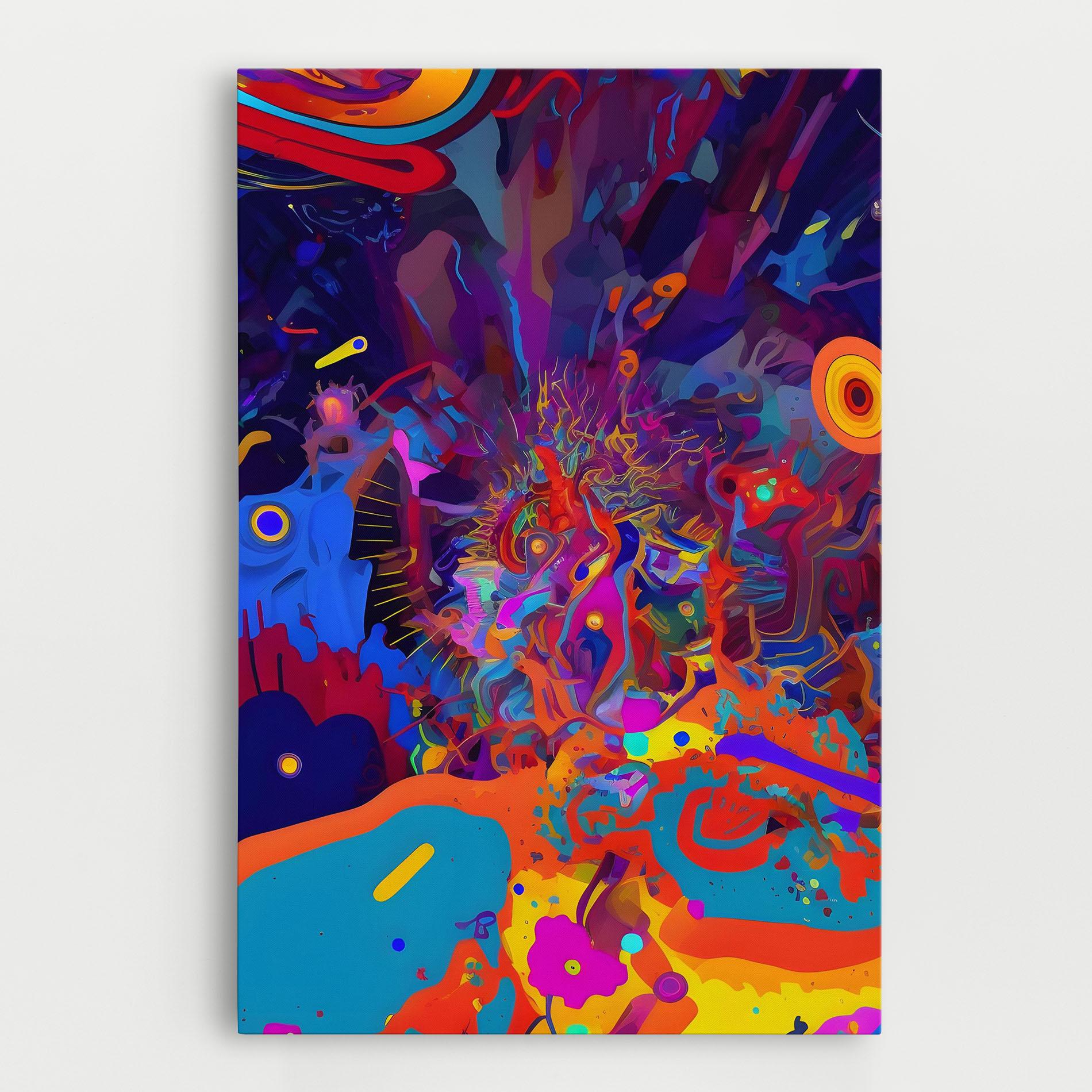 Tablou Canvas Abstract Color Work mockup 0