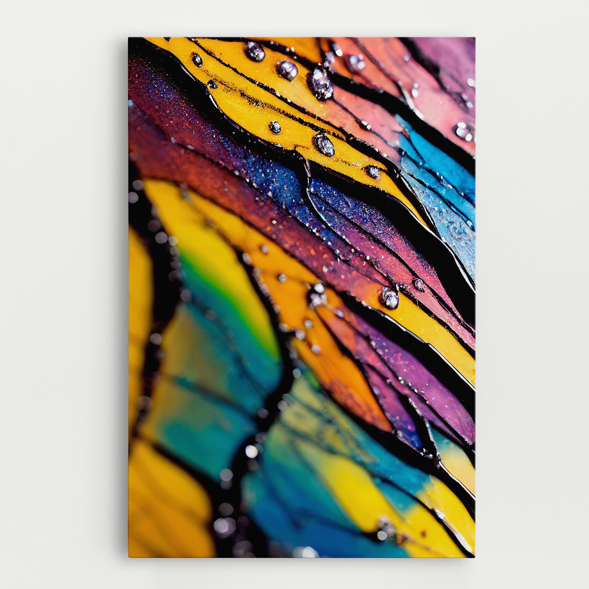 Beautiful Colorful Epoxy mockup 0