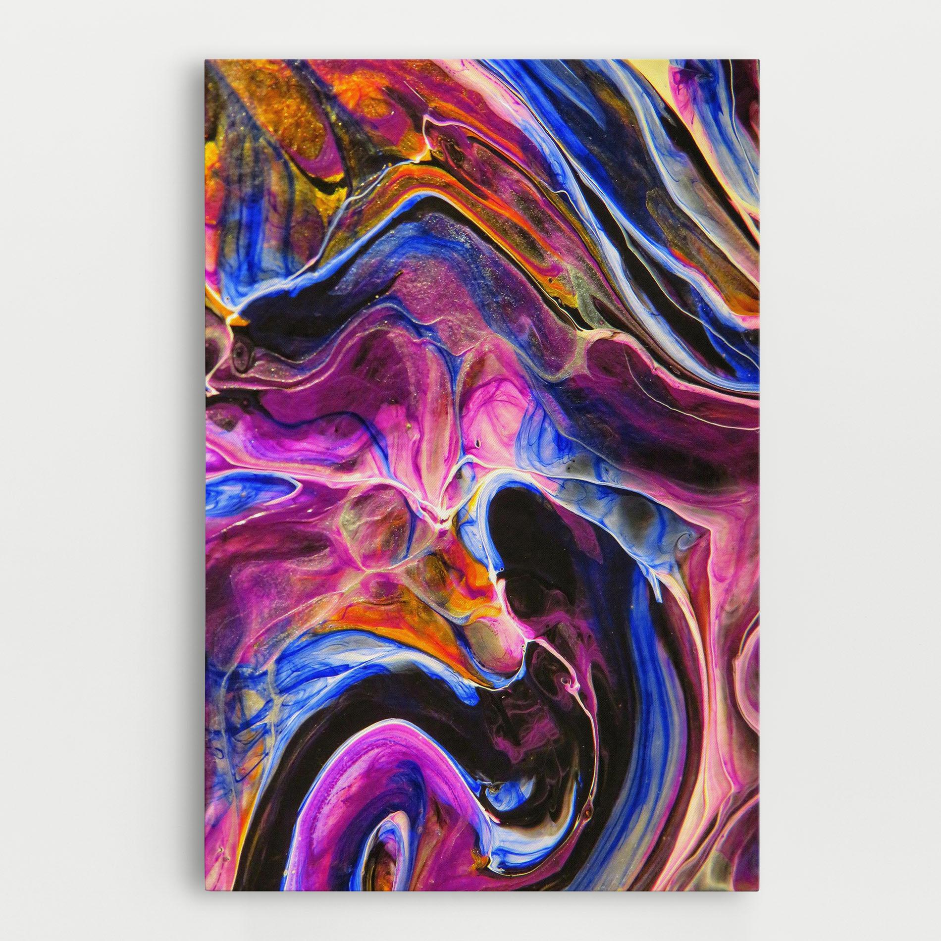 Tablou Canvas Colourful Abstract Shades mockup 0