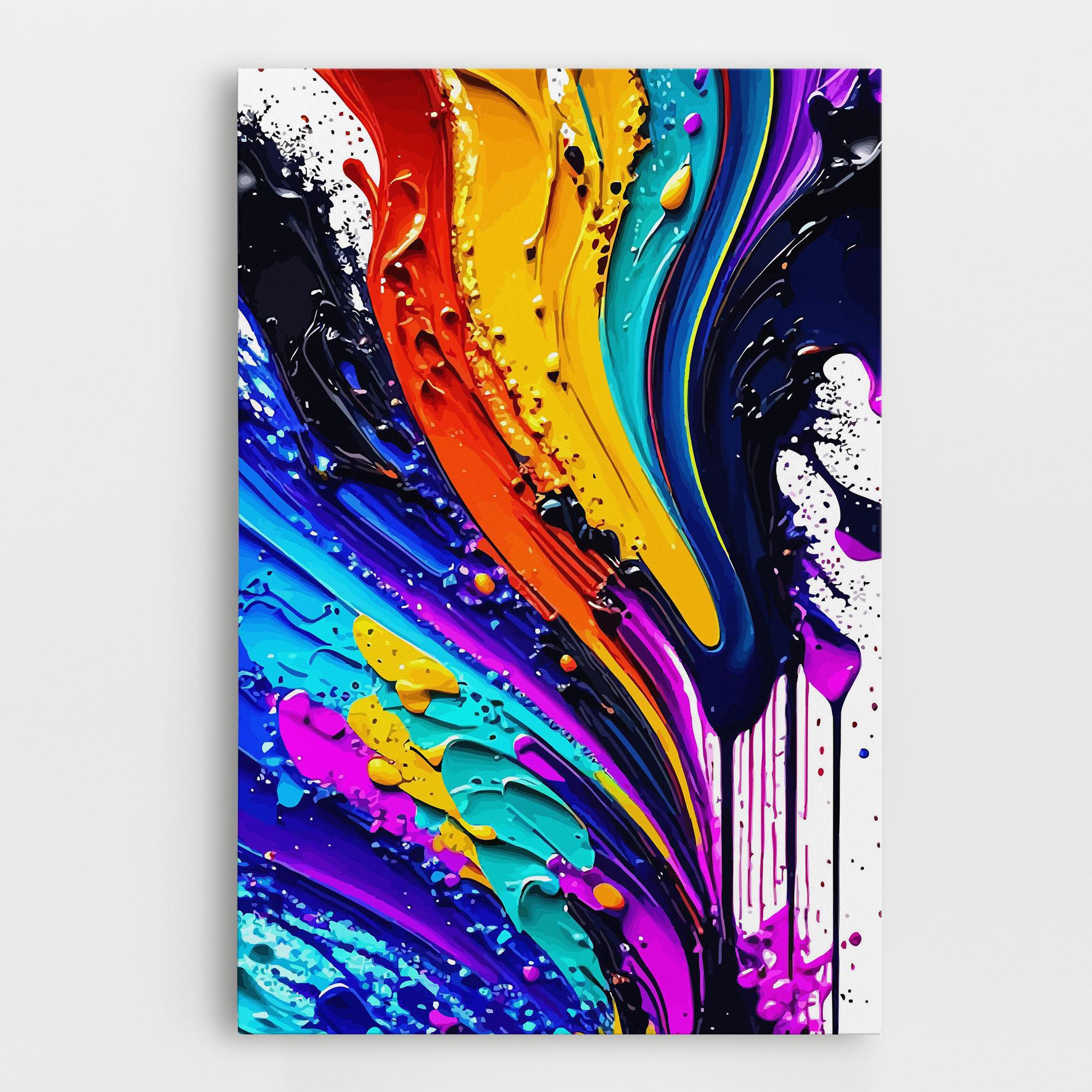 Tablou Canvas Pretty Splash mockup 0