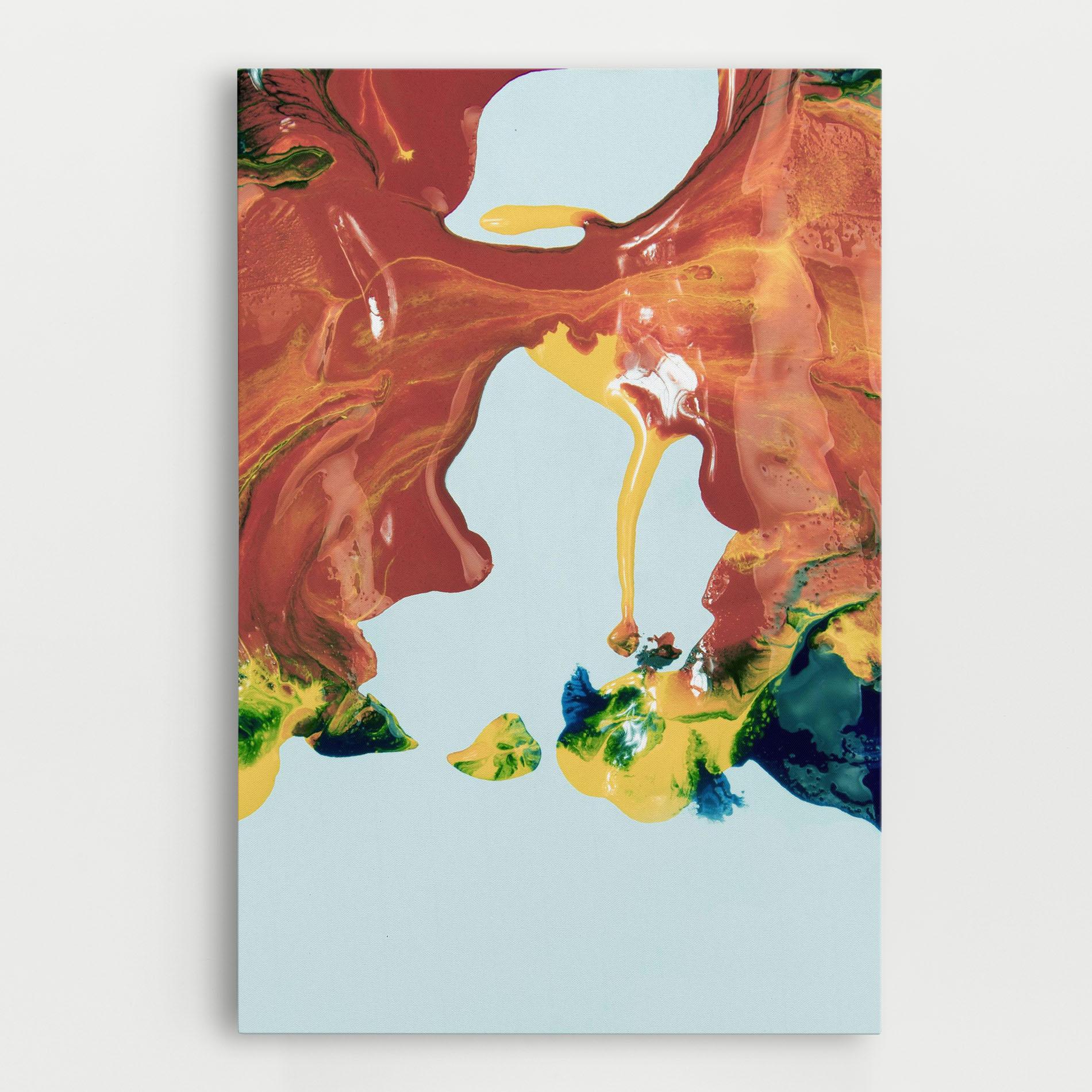 Tablou Canvas Spilled Paint mockup 0