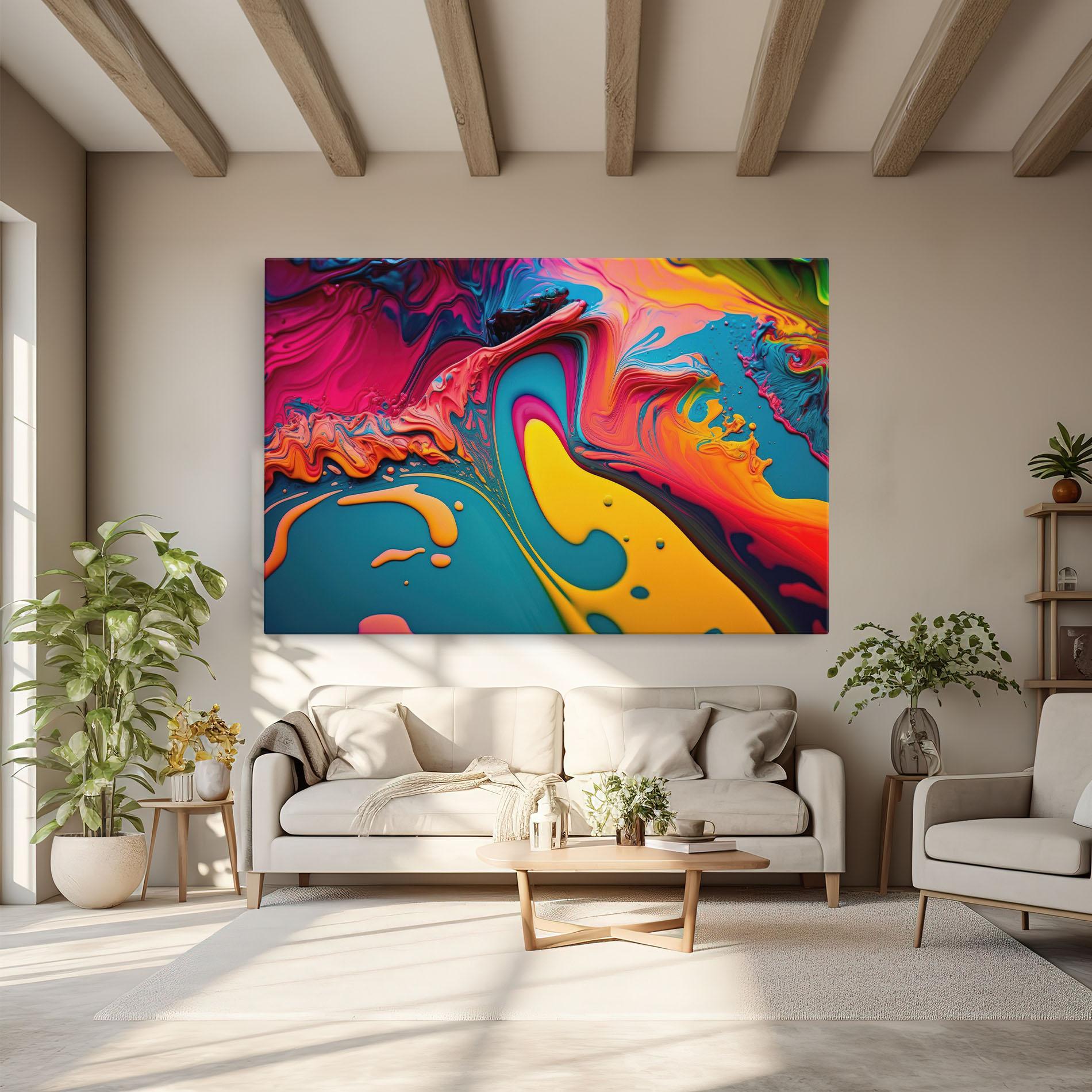 Tablou Canvas Acrylic Close Up mockup 6