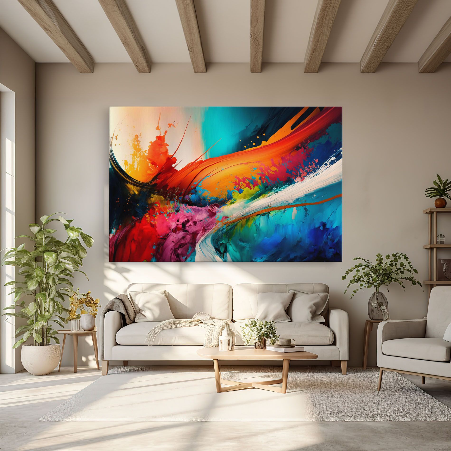 Art Brush Strokes mockup 6