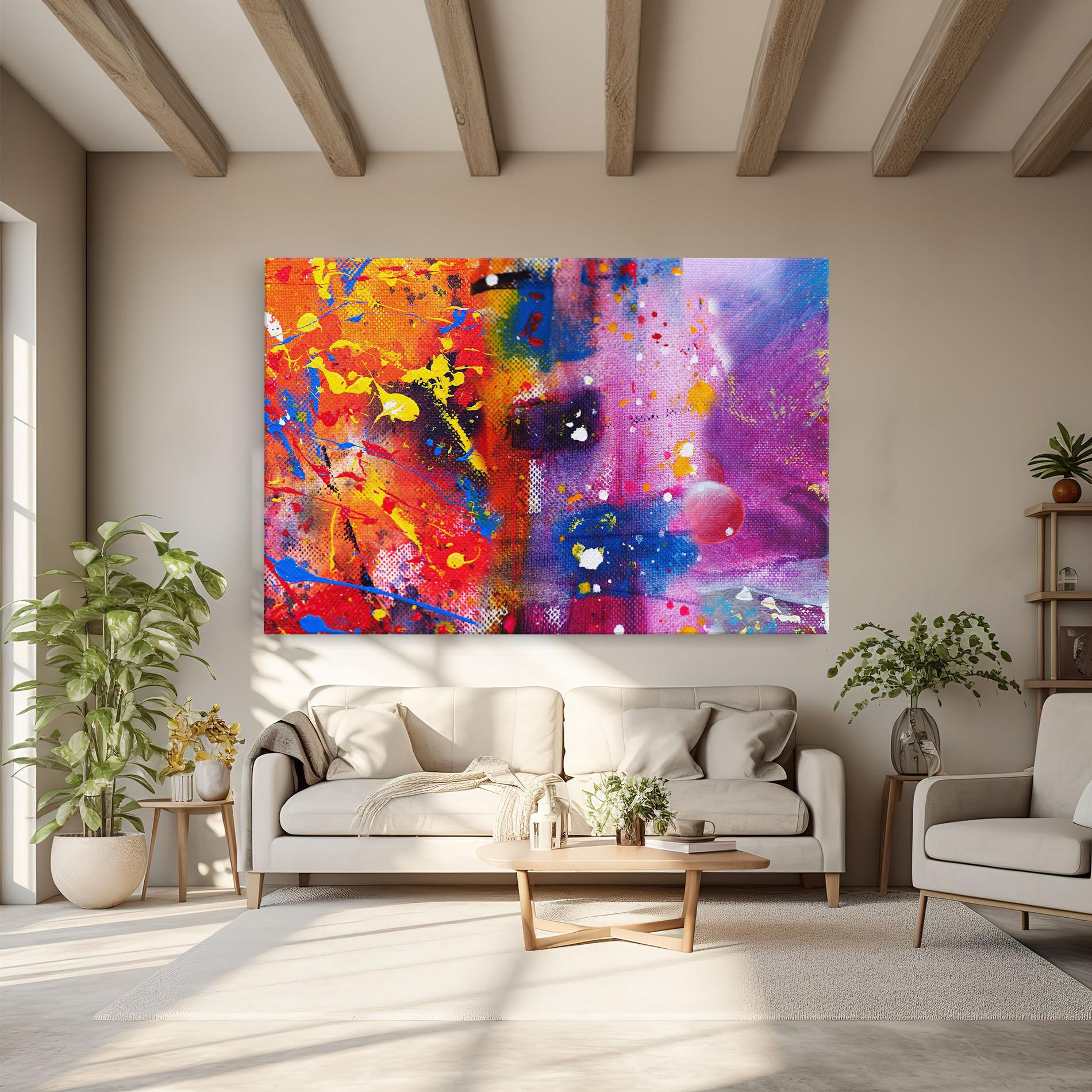 Tablou Canvas Art Panorama mockup 6