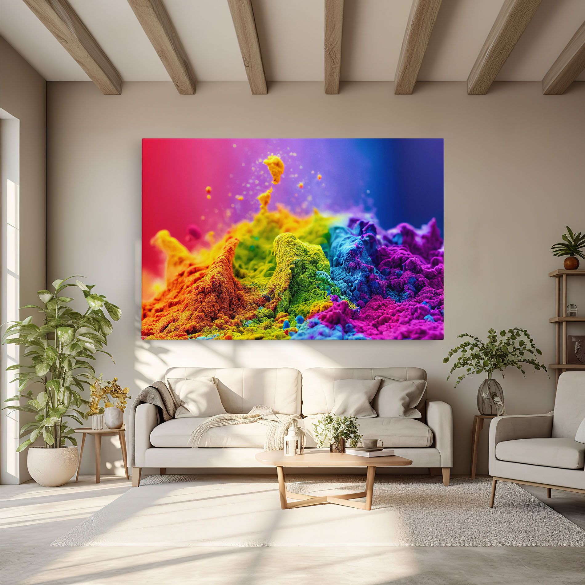 Color Powder Explosion mockup 6