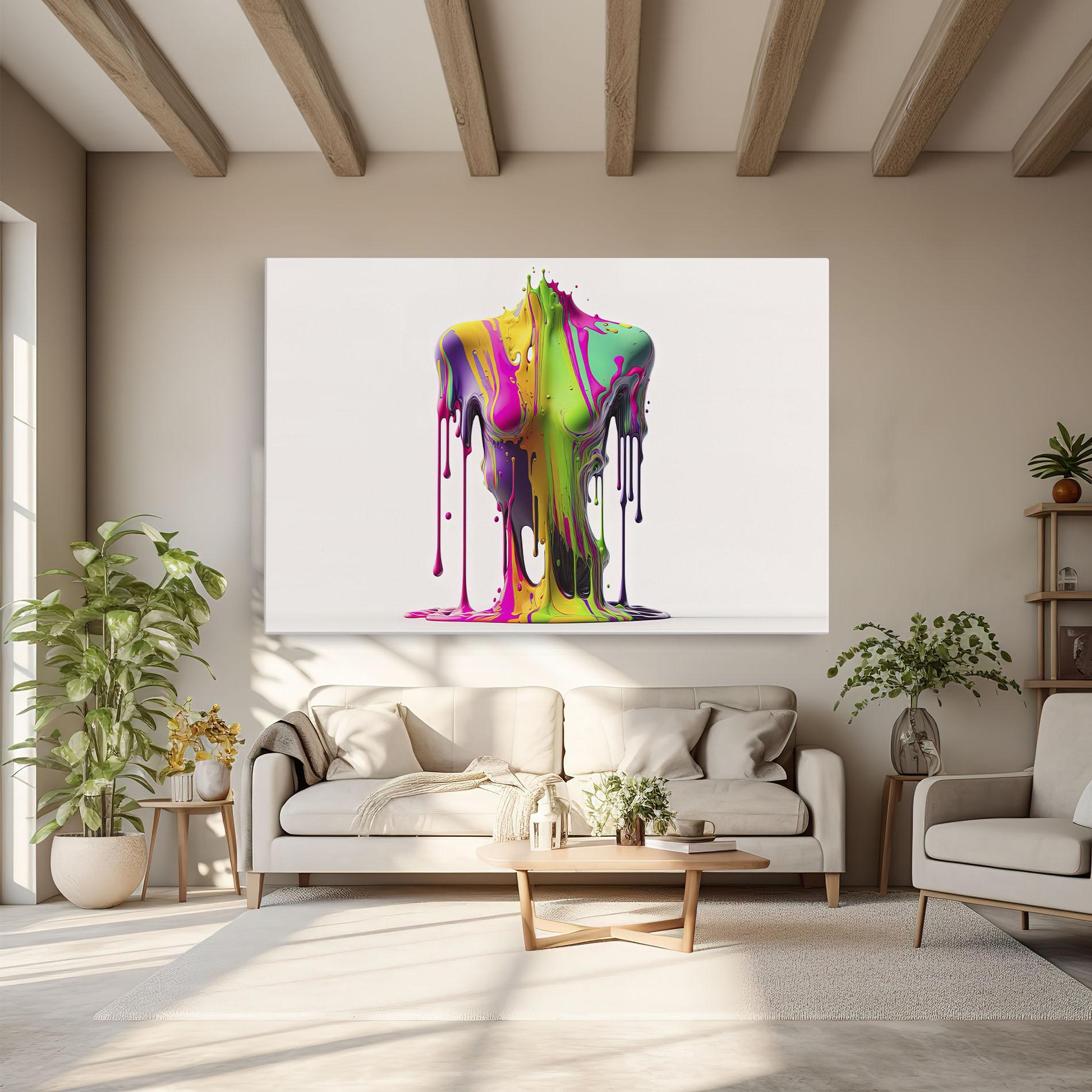 Tablou Canvas Colorful Body mockup 6