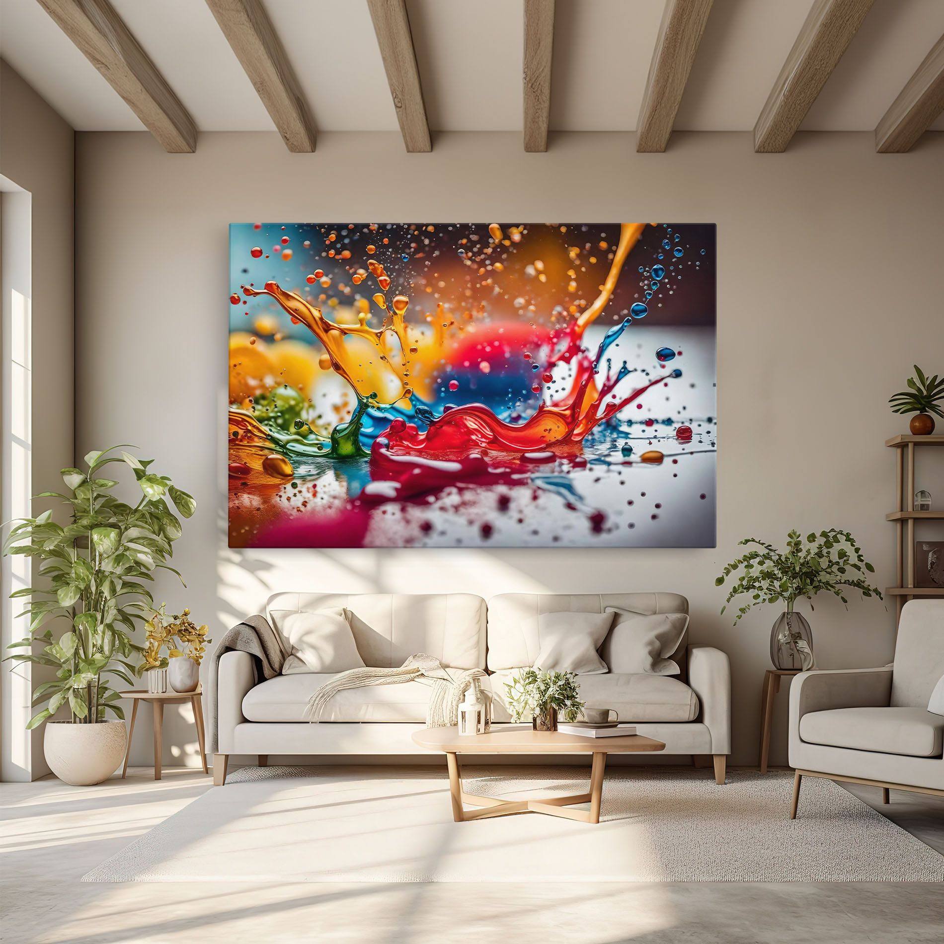 Water Color Splash mockup 6