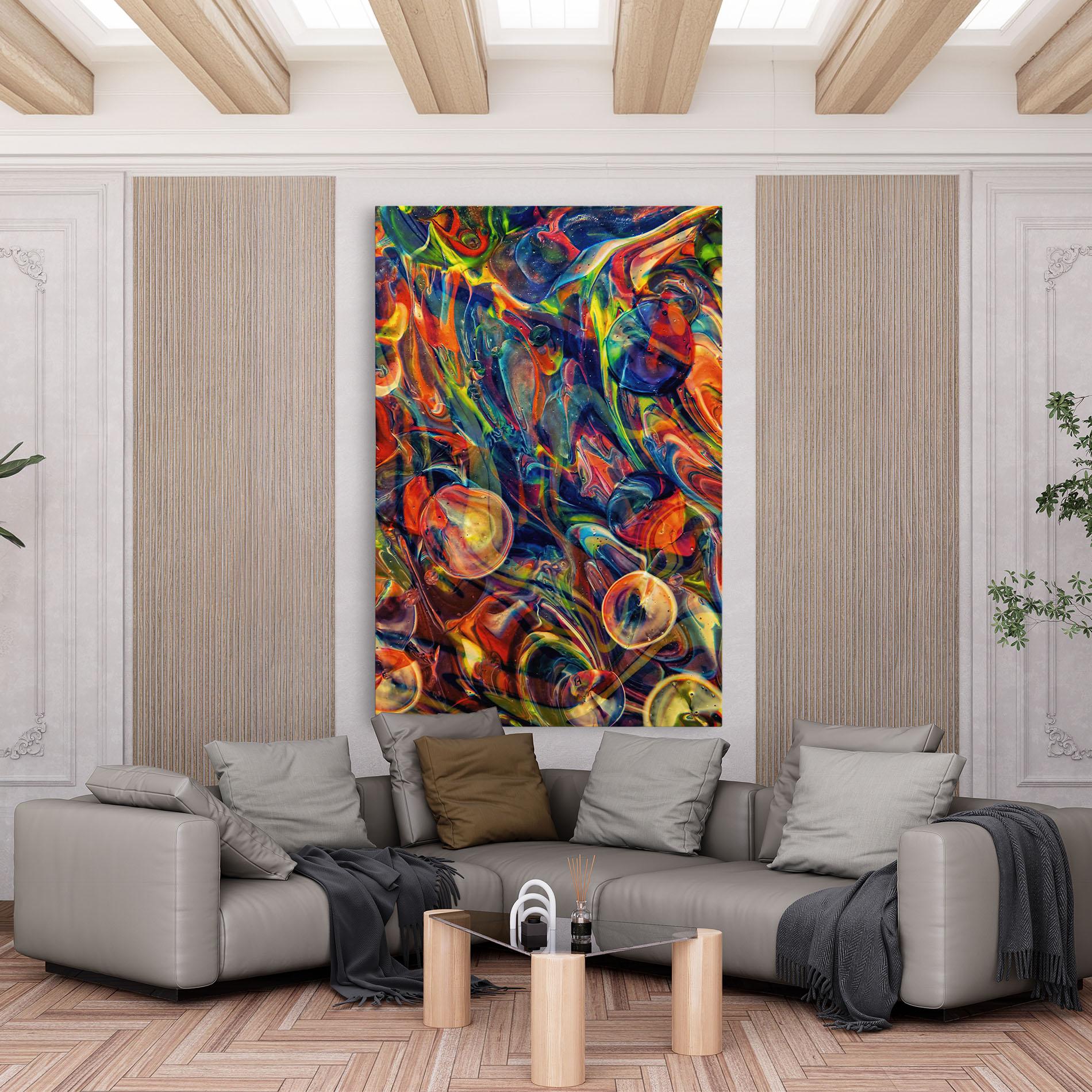 Tablou Canvas Abstract Glass mockup 6