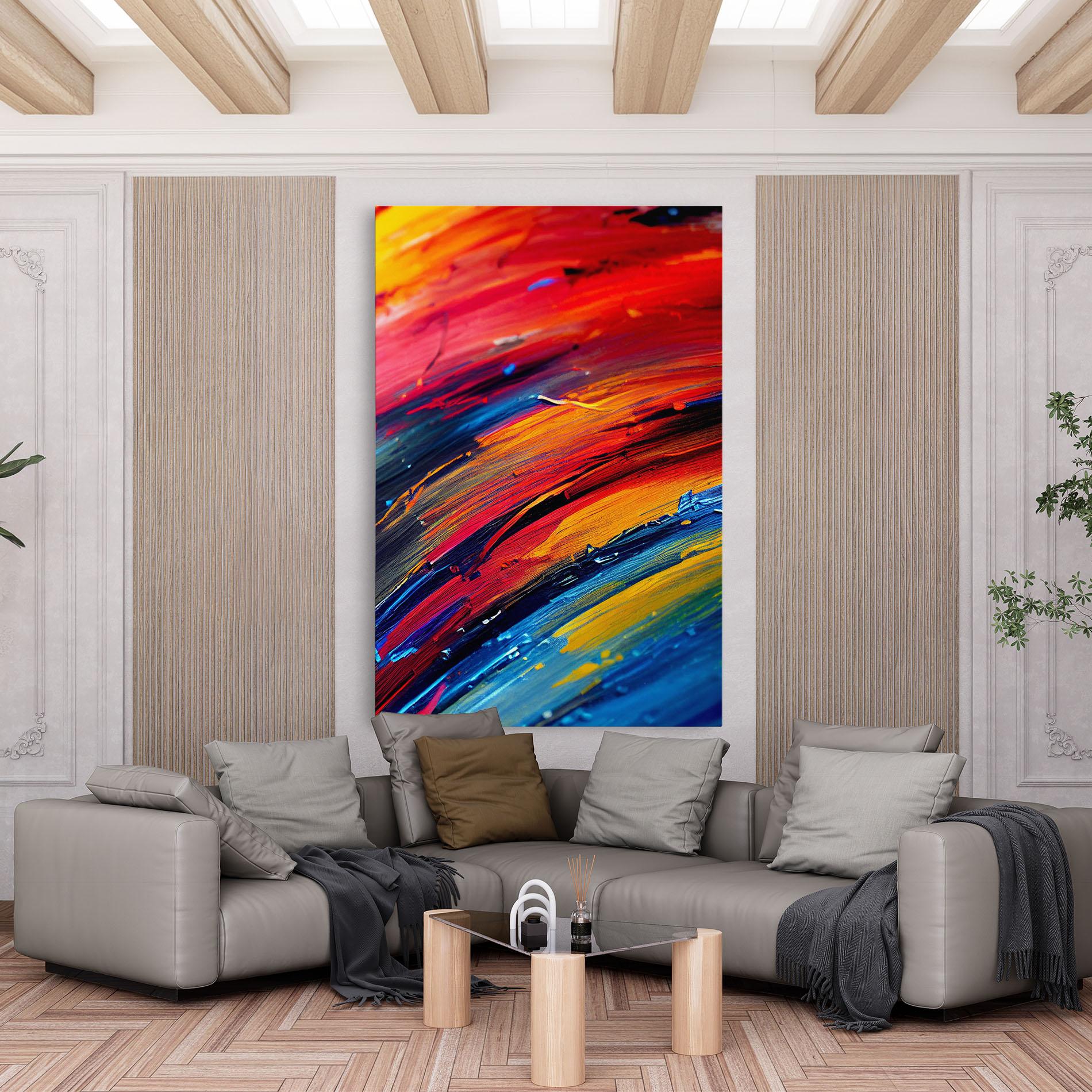 Tablou Canvas Horizontal Color Shot mockup 6