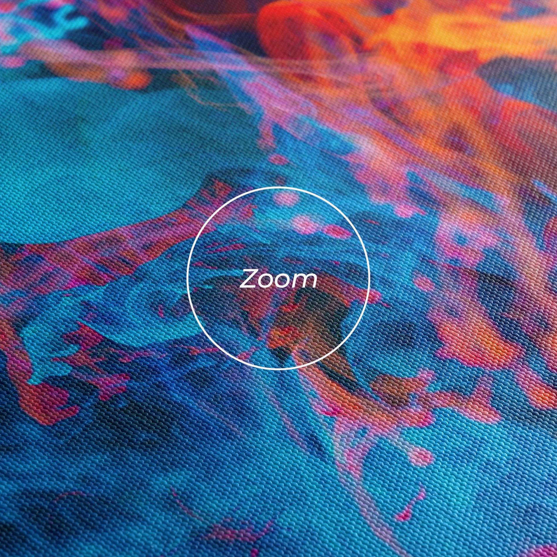 Abstract Blue And Red mockup 3