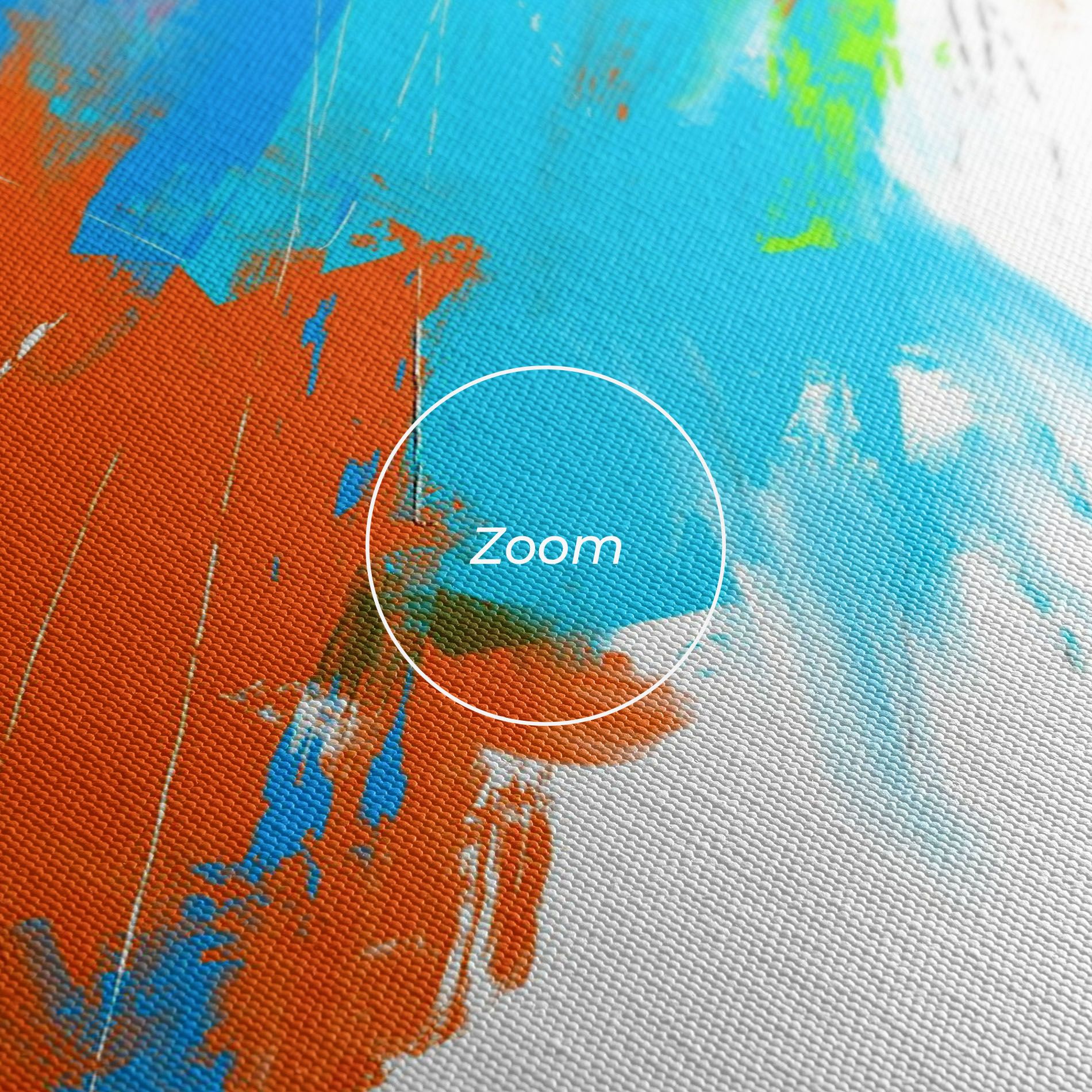 Abstract Blue Yellow mockup 3