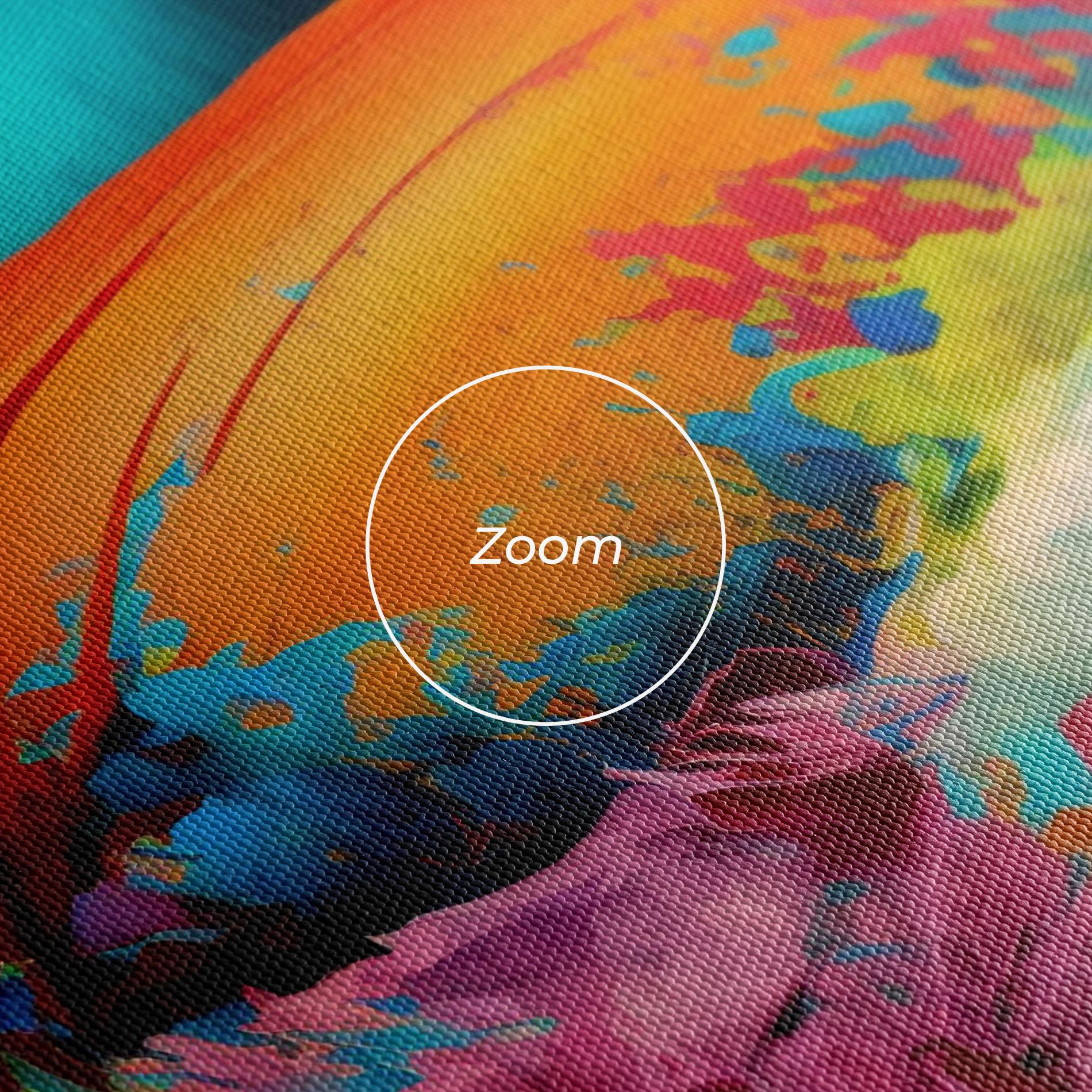 Tablou Canvas Art Brush Strokes mockup 3