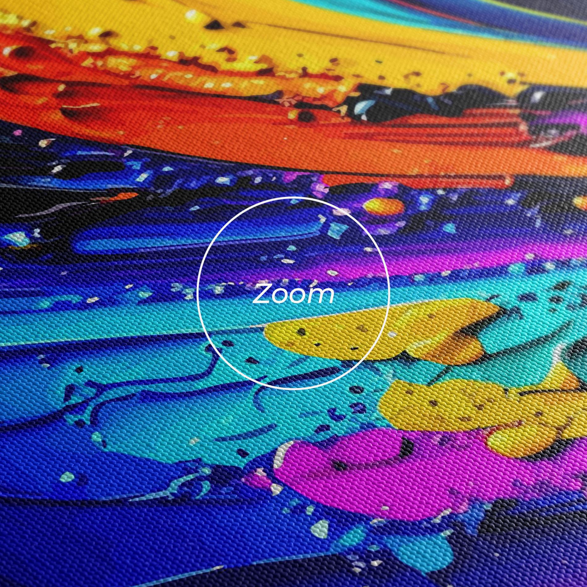 Tablou Canvas Beautiful Splash mockup 3