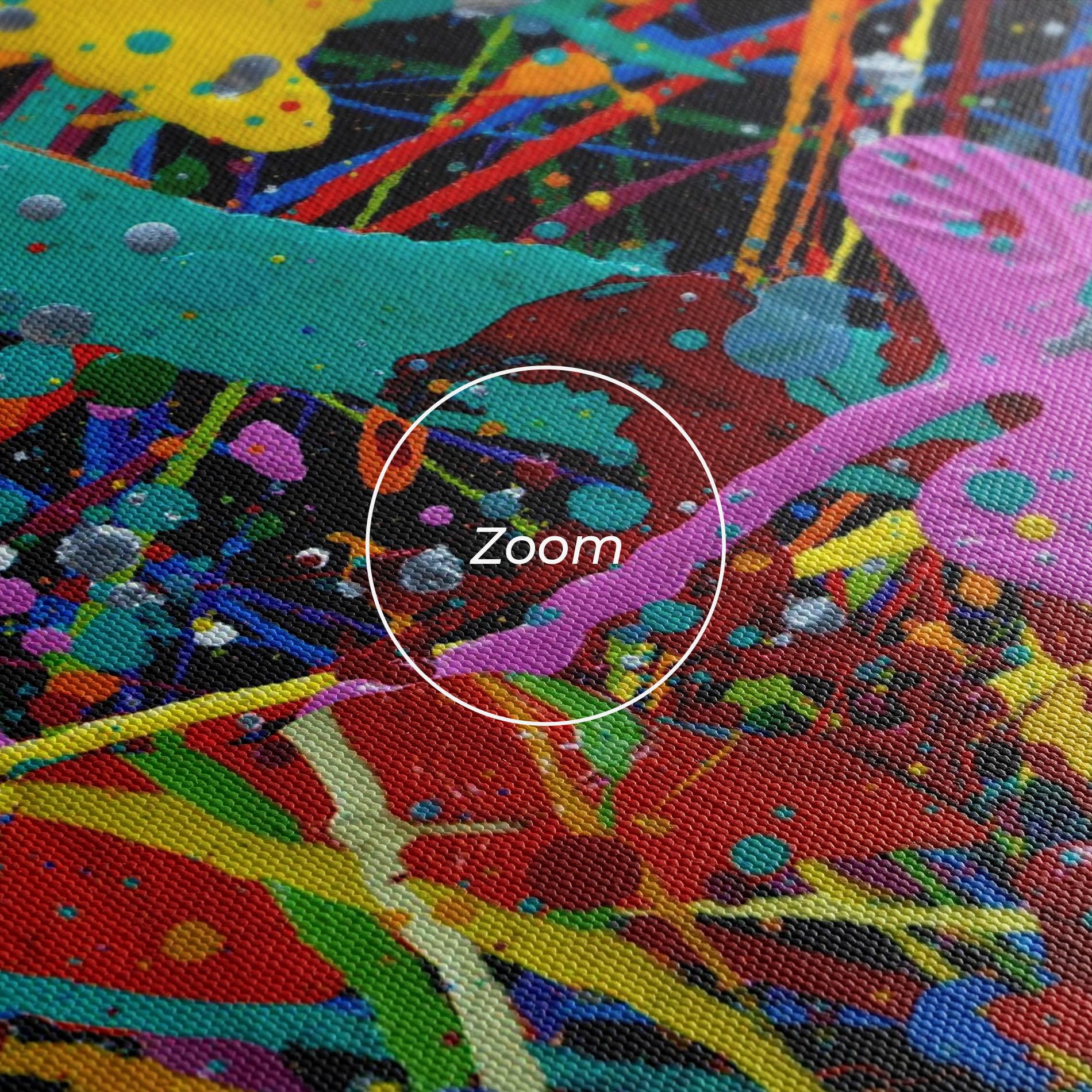 Tablou Canvas Dark Panorama mockup 3