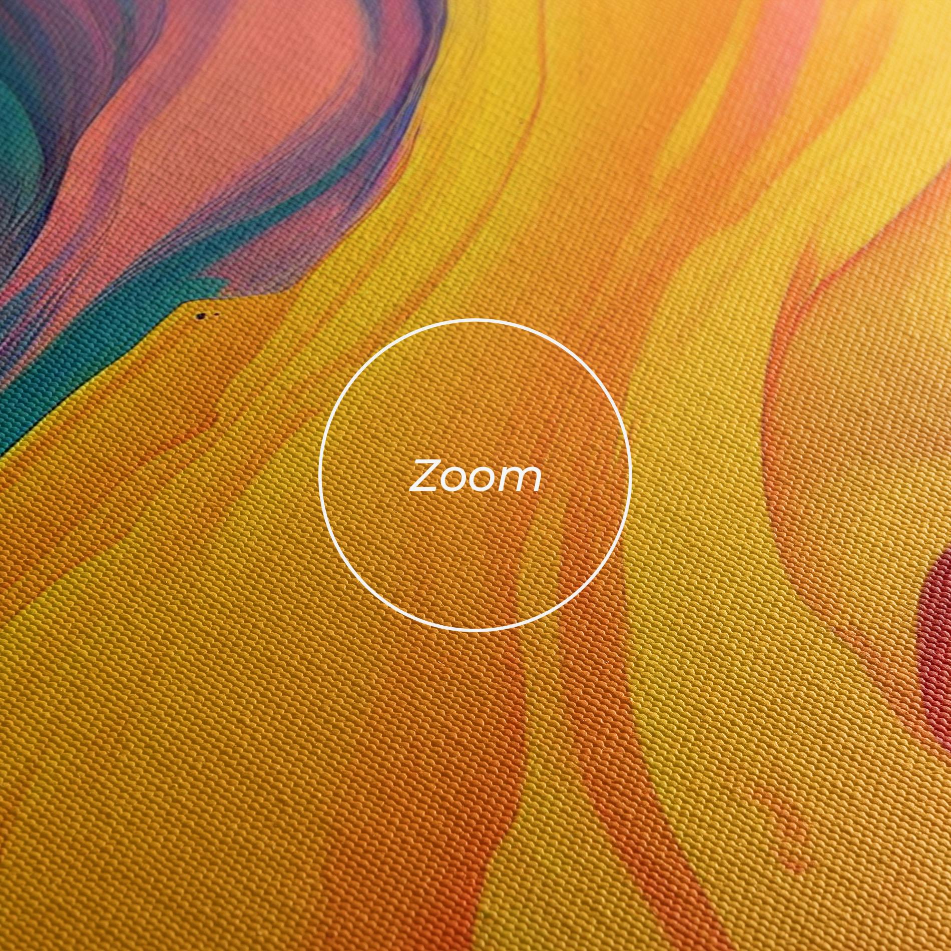 Tablou Canvas Dried Mixed Paint mockup 3