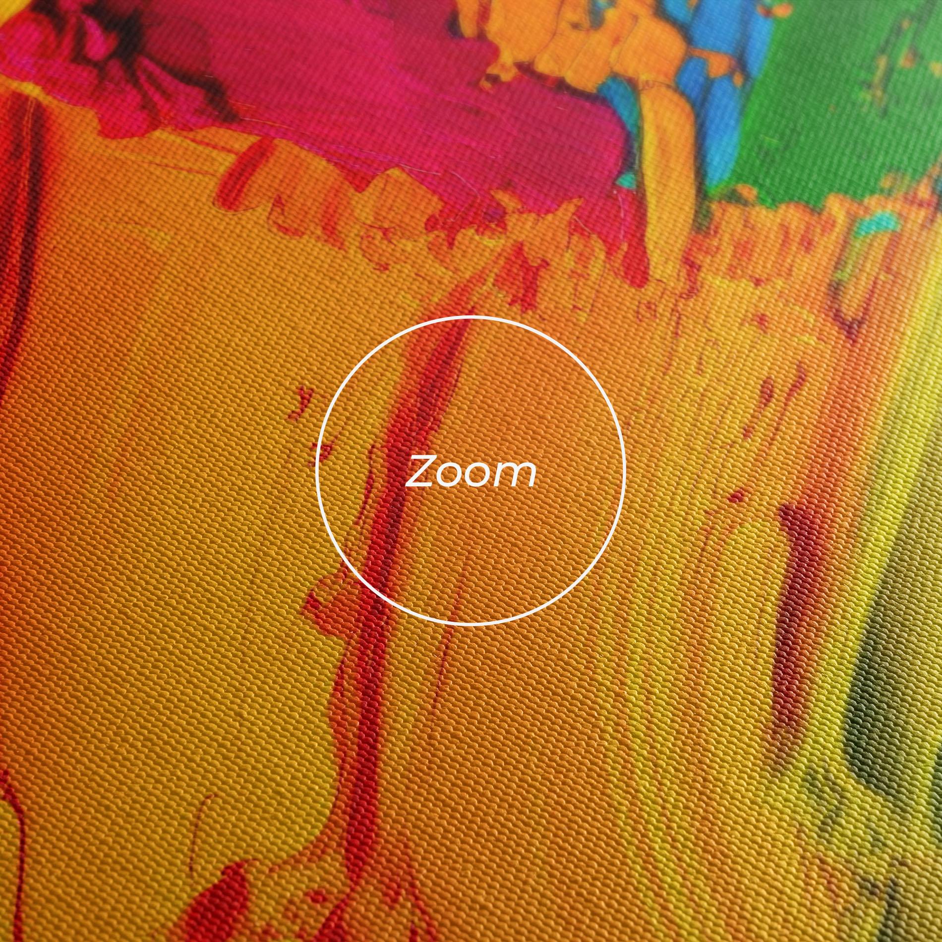 Tablou Canvas Multicolored Painting mockup 3