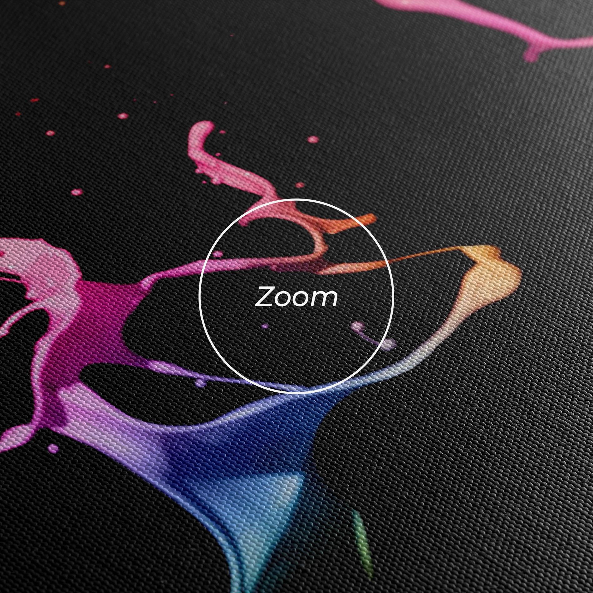 Tablou Canvas Paint Splashes mockup 3
