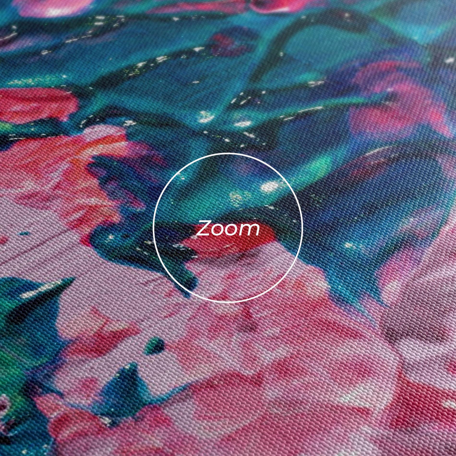 Tablou Canvas Pink Close Up mockup 3