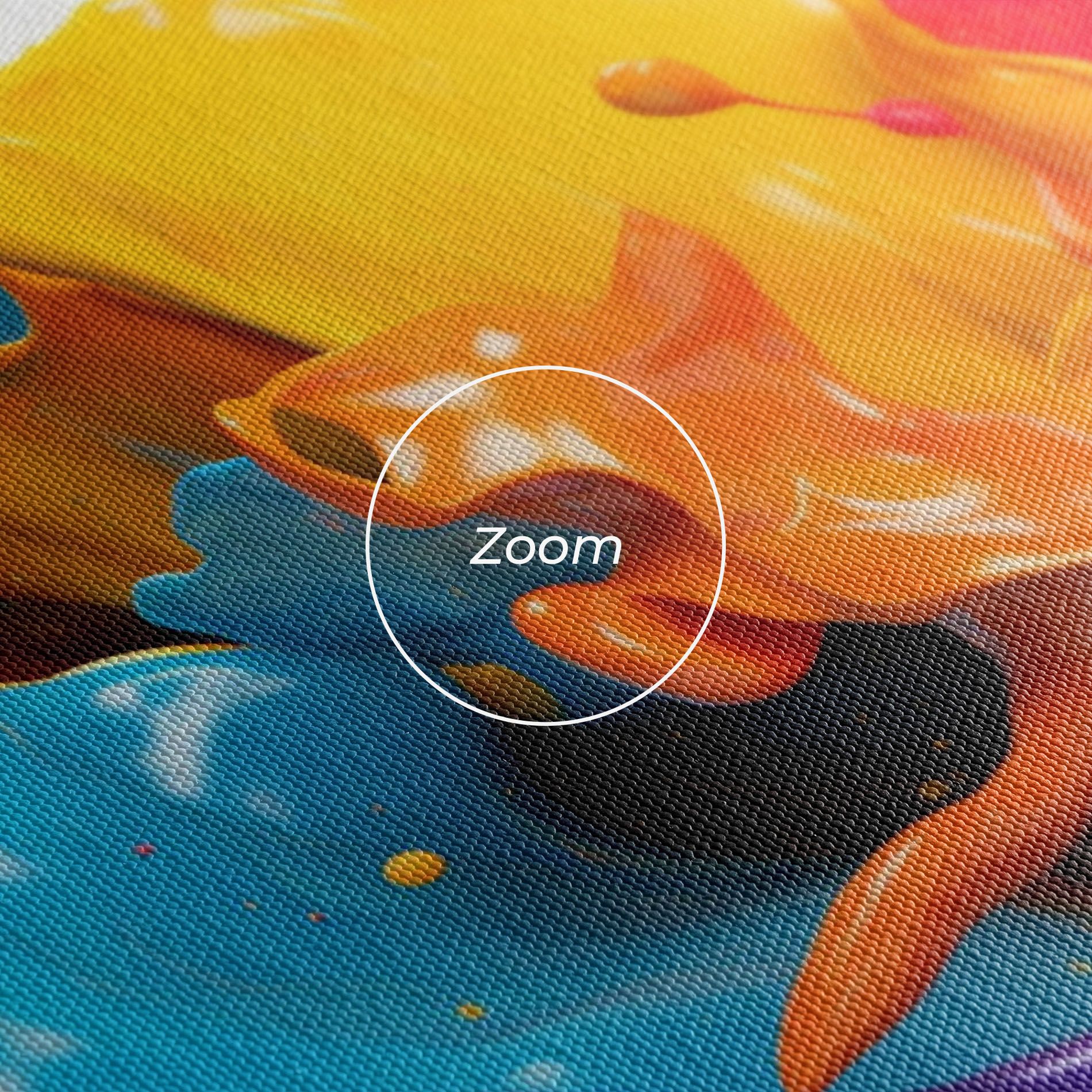 Yellow Blue Splash mockup 3