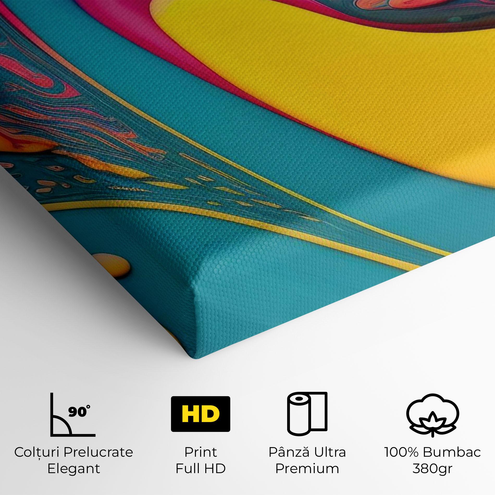 Tablou Canvas Acrylic Close Up mockup 4