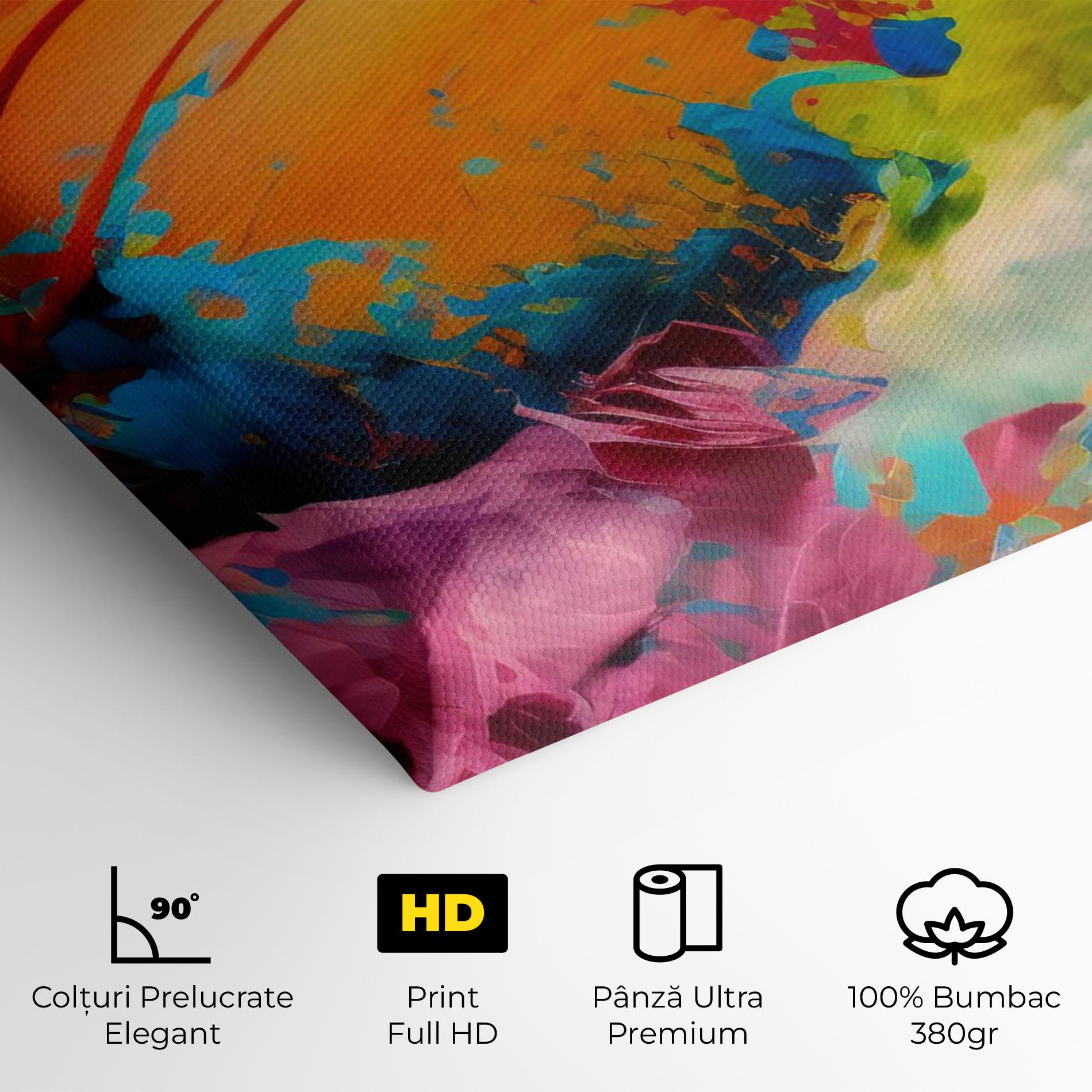 Tablou Canvas Art Brush Strokes mockup 4