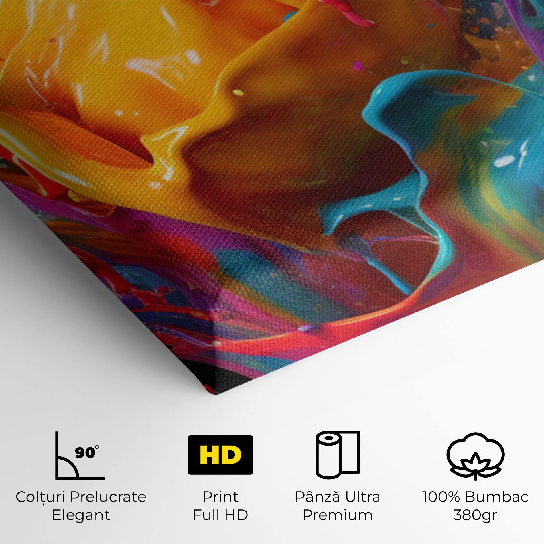 Brightly Color Splashing mockup 4