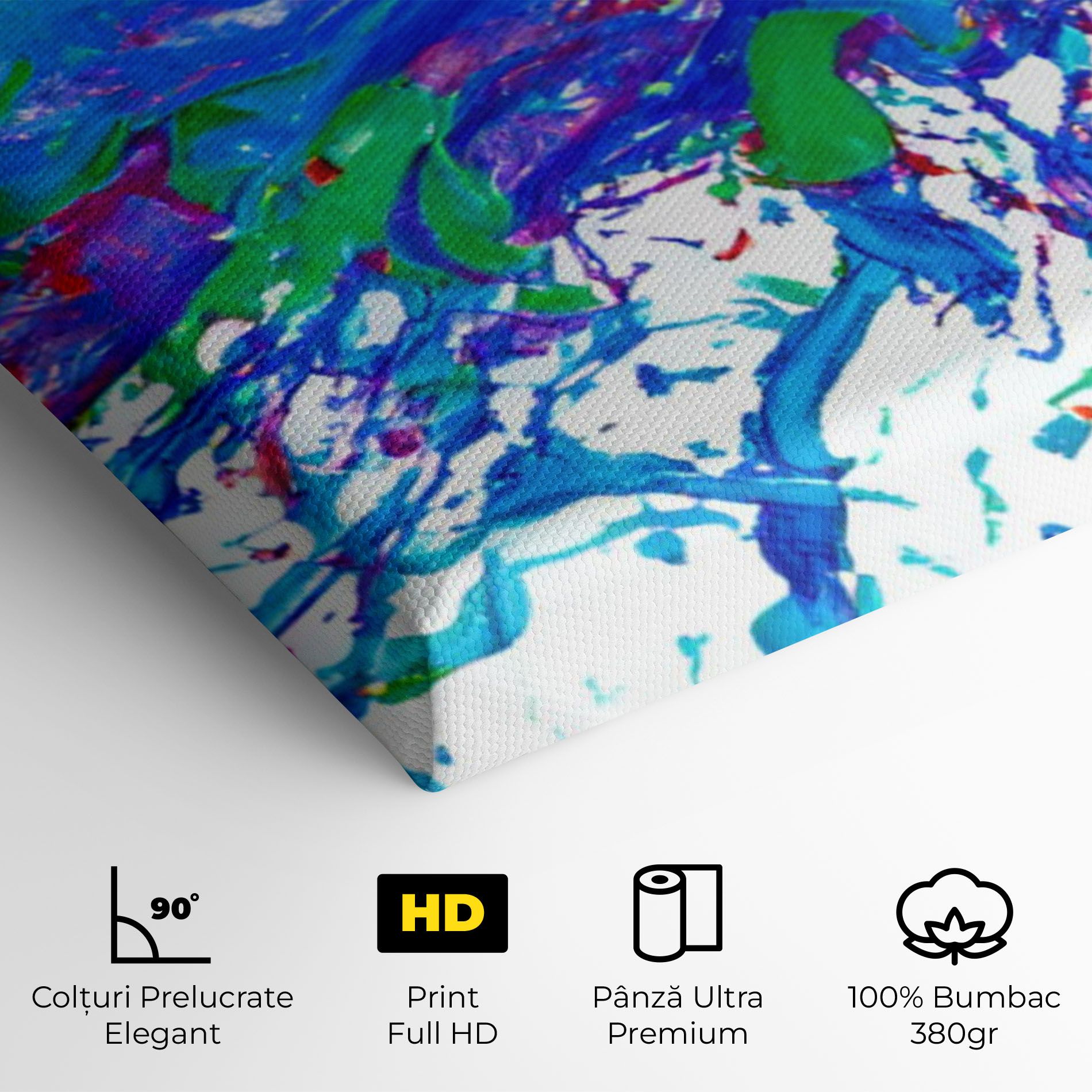 Colorful Blue Purple mockup 4