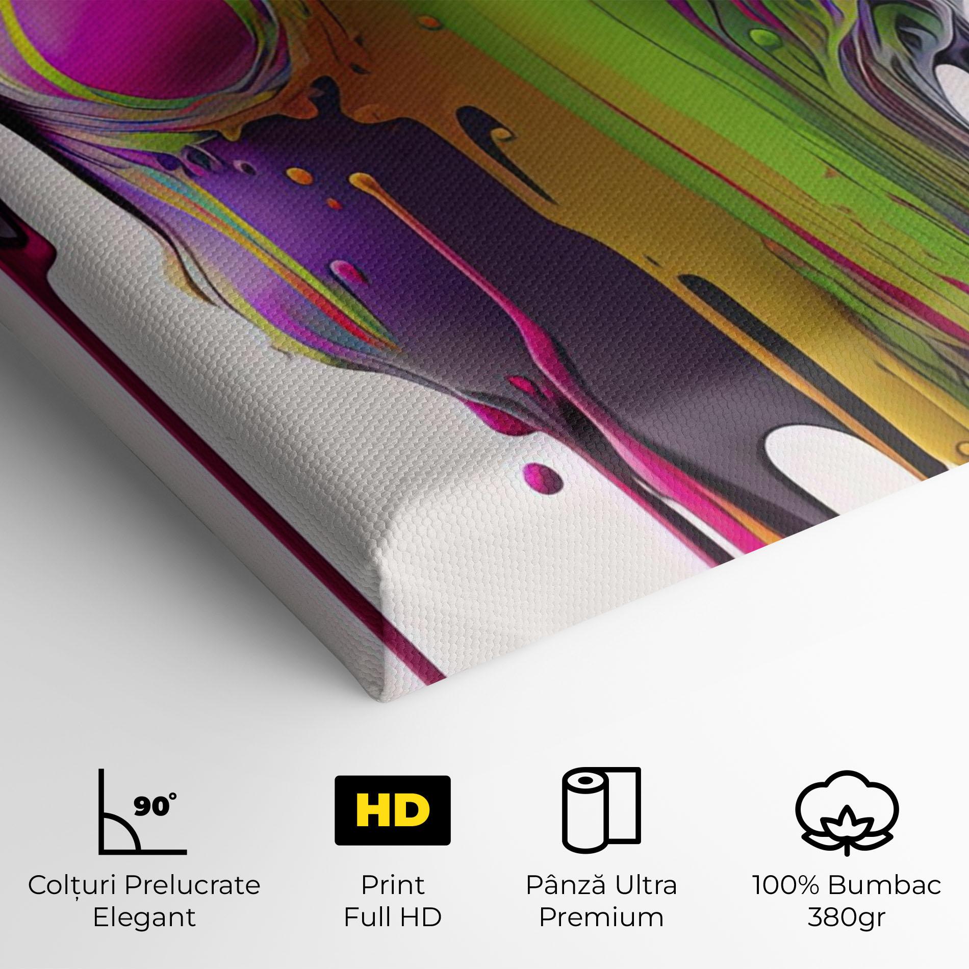 Tablou Canvas Colorful Body mockup 4
