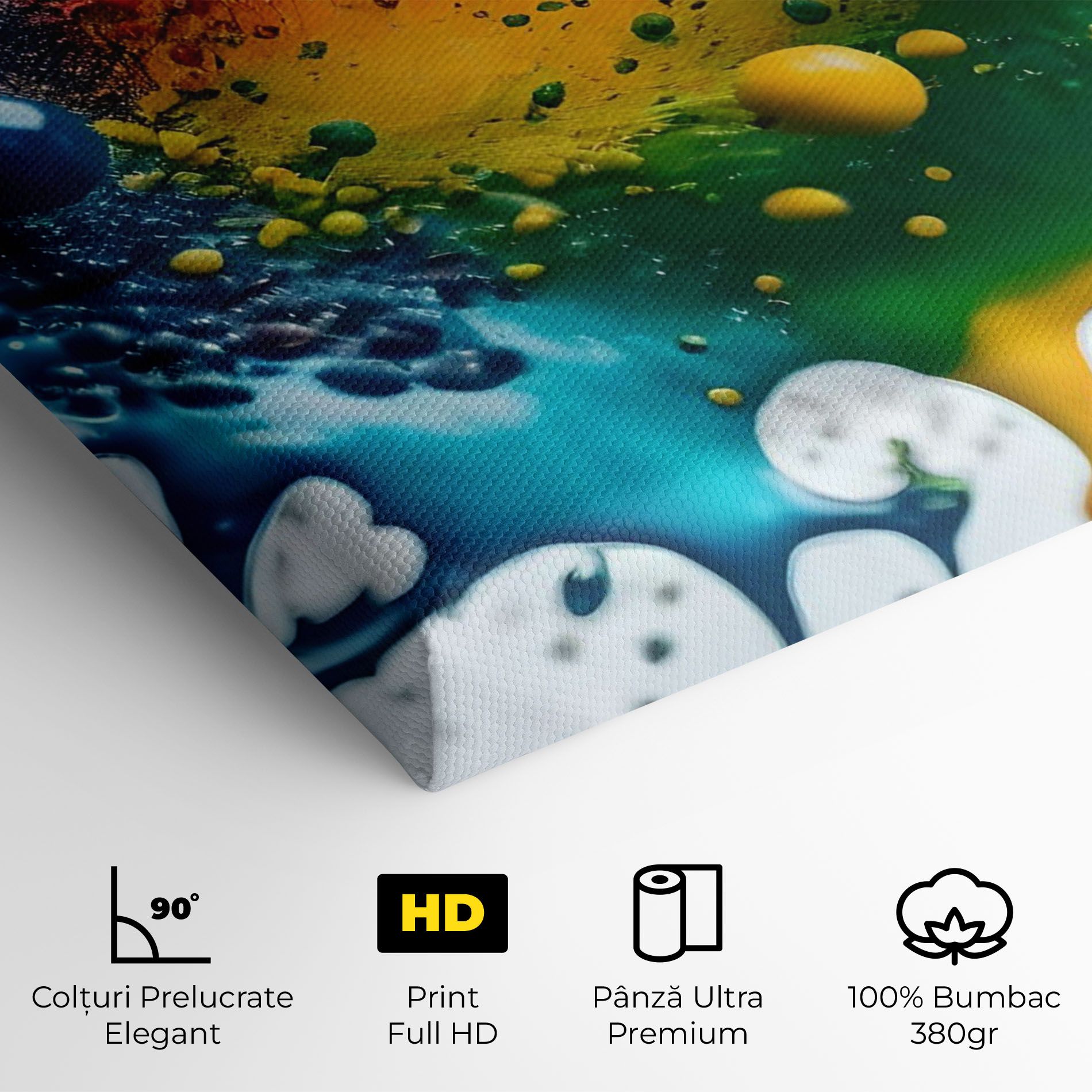Colorful Splash Rainbow mockup 4