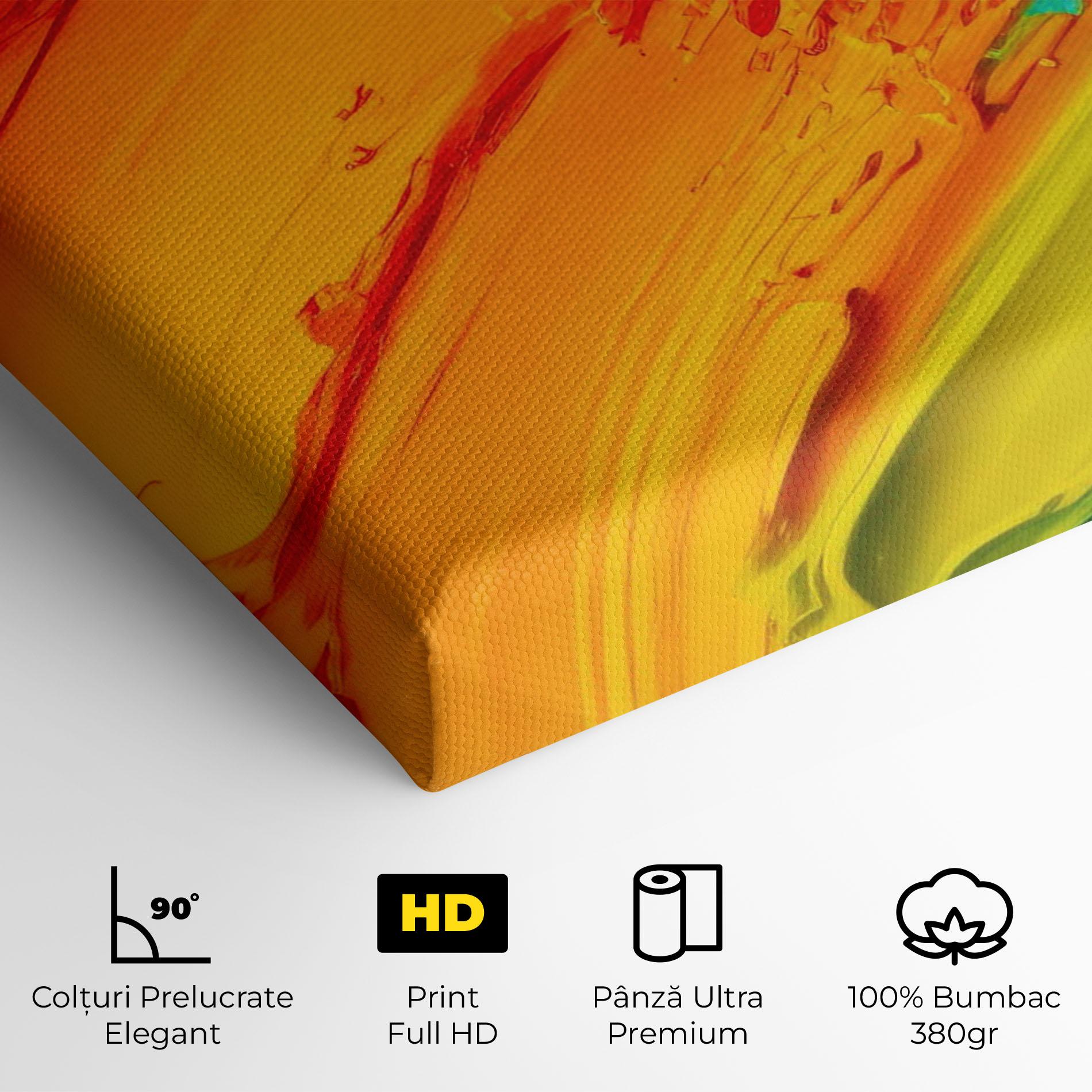 Tablou Canvas Multicolored Painting mockup 4