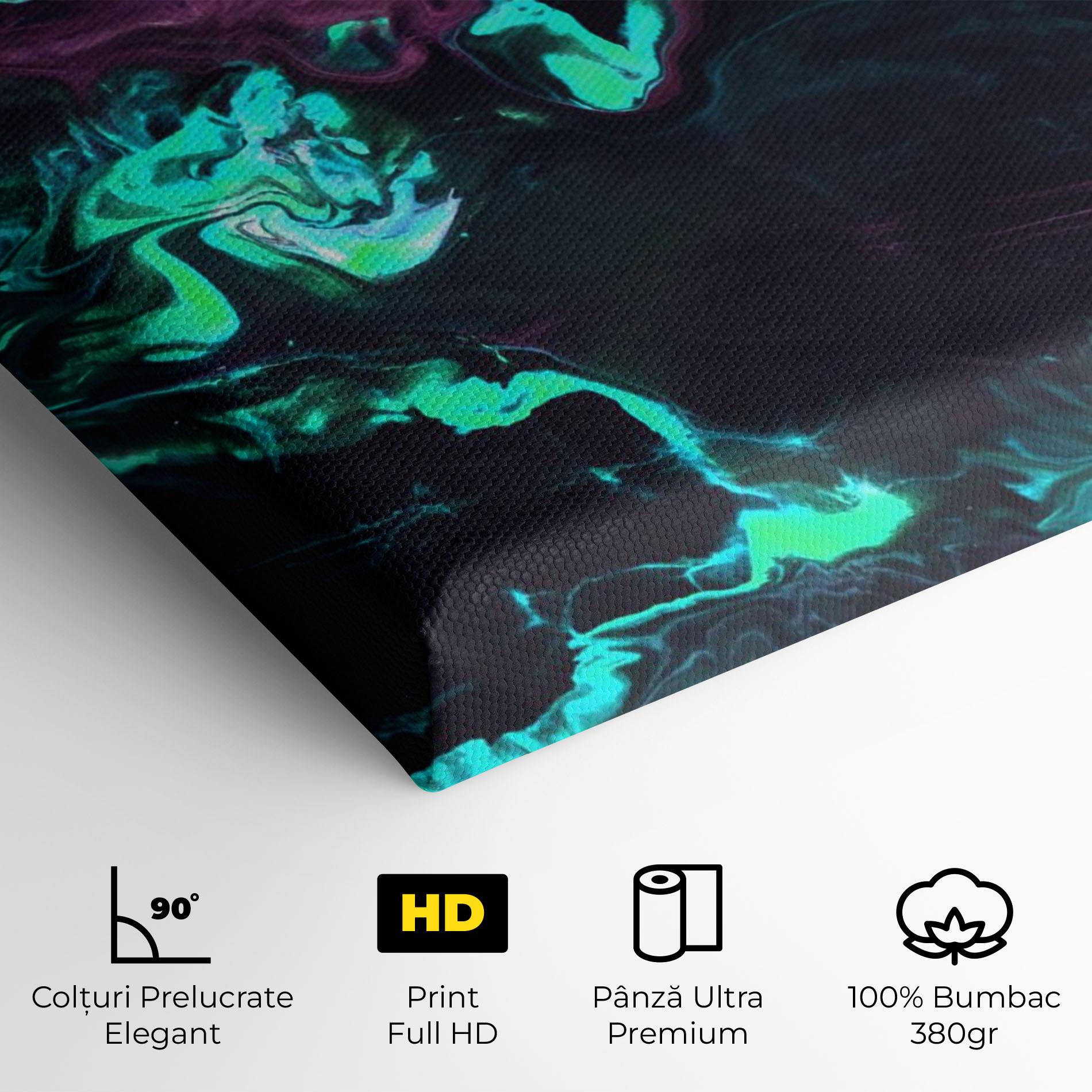 Tablou Canvas Neon Abstract mockup 4