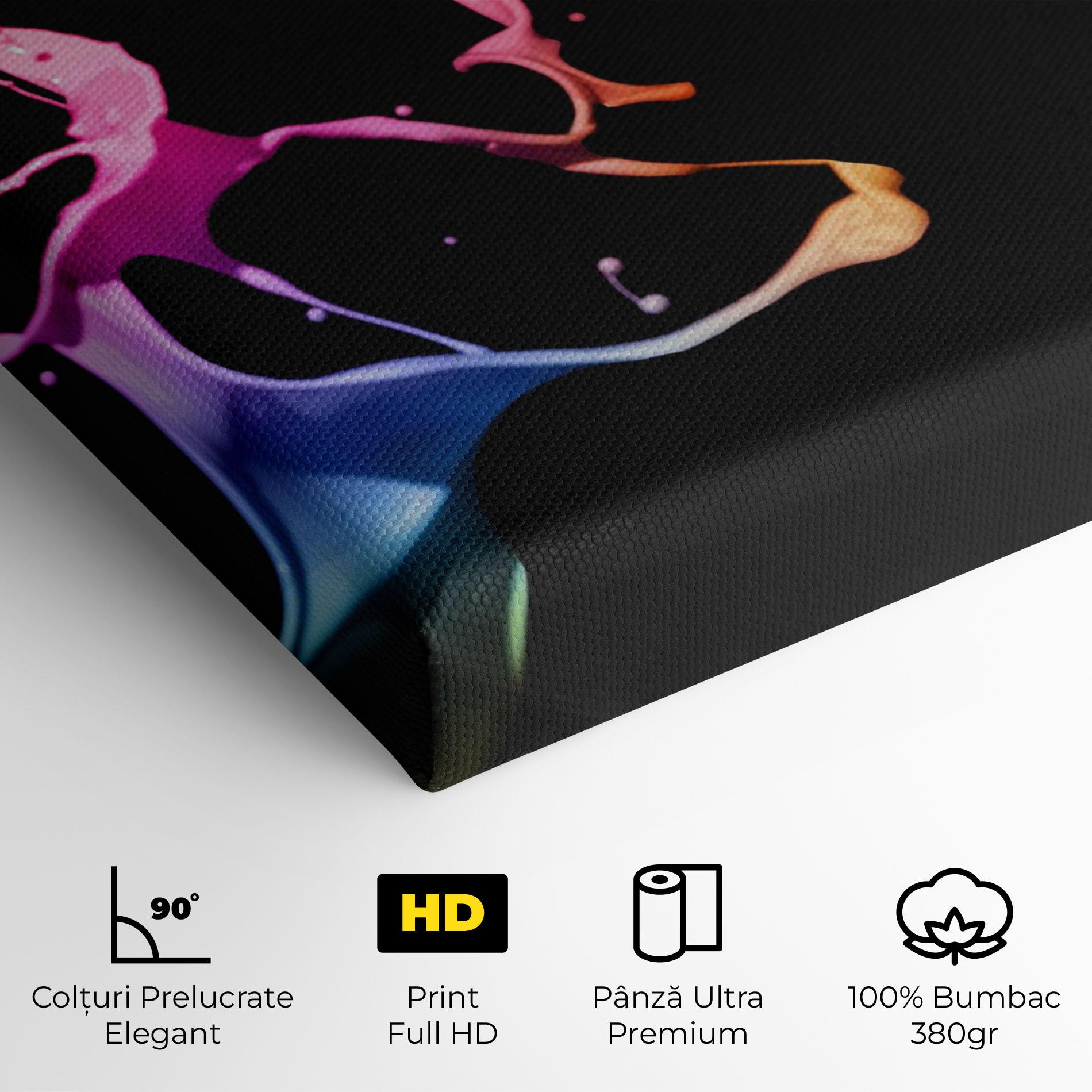 Tablou Canvas Paint Splashes mockup 4