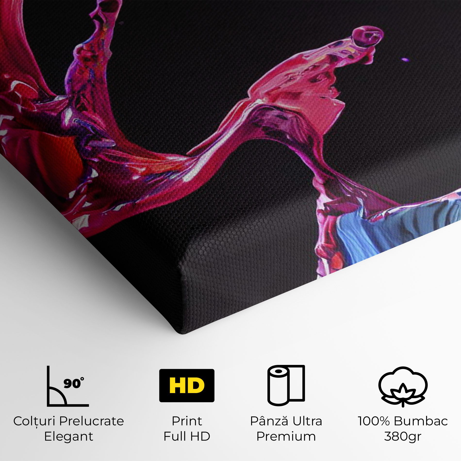 Purple Floating Paint mockup 4