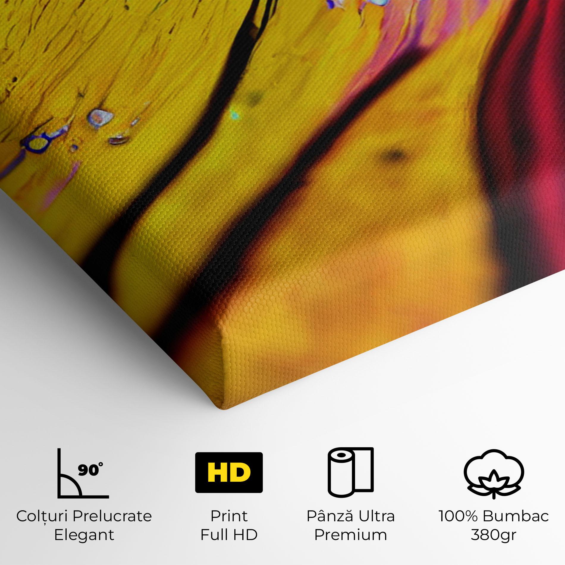 Tablou Canvas Yellow Green mockup 4