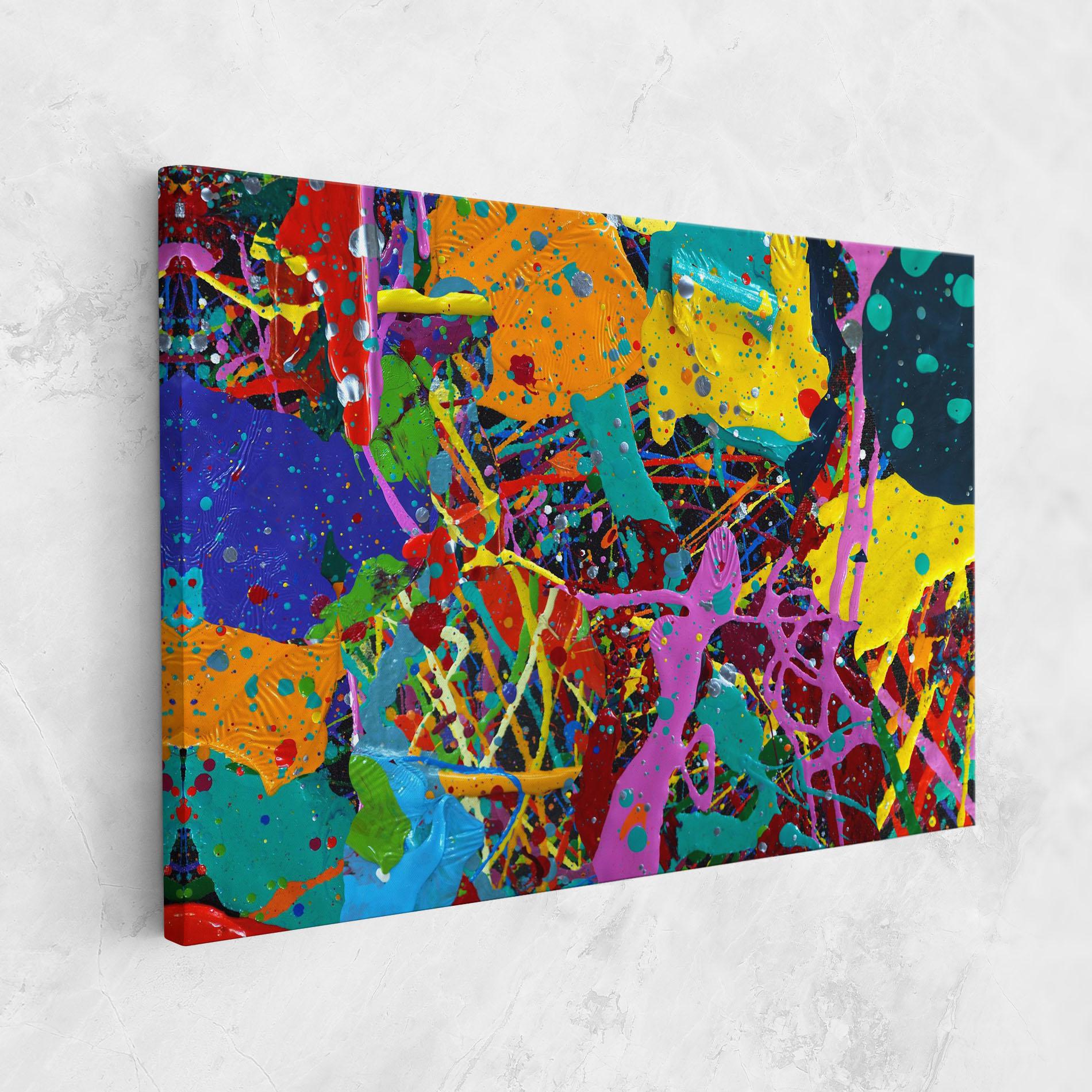 Tablou Canvas Dark Panorama mockup 1