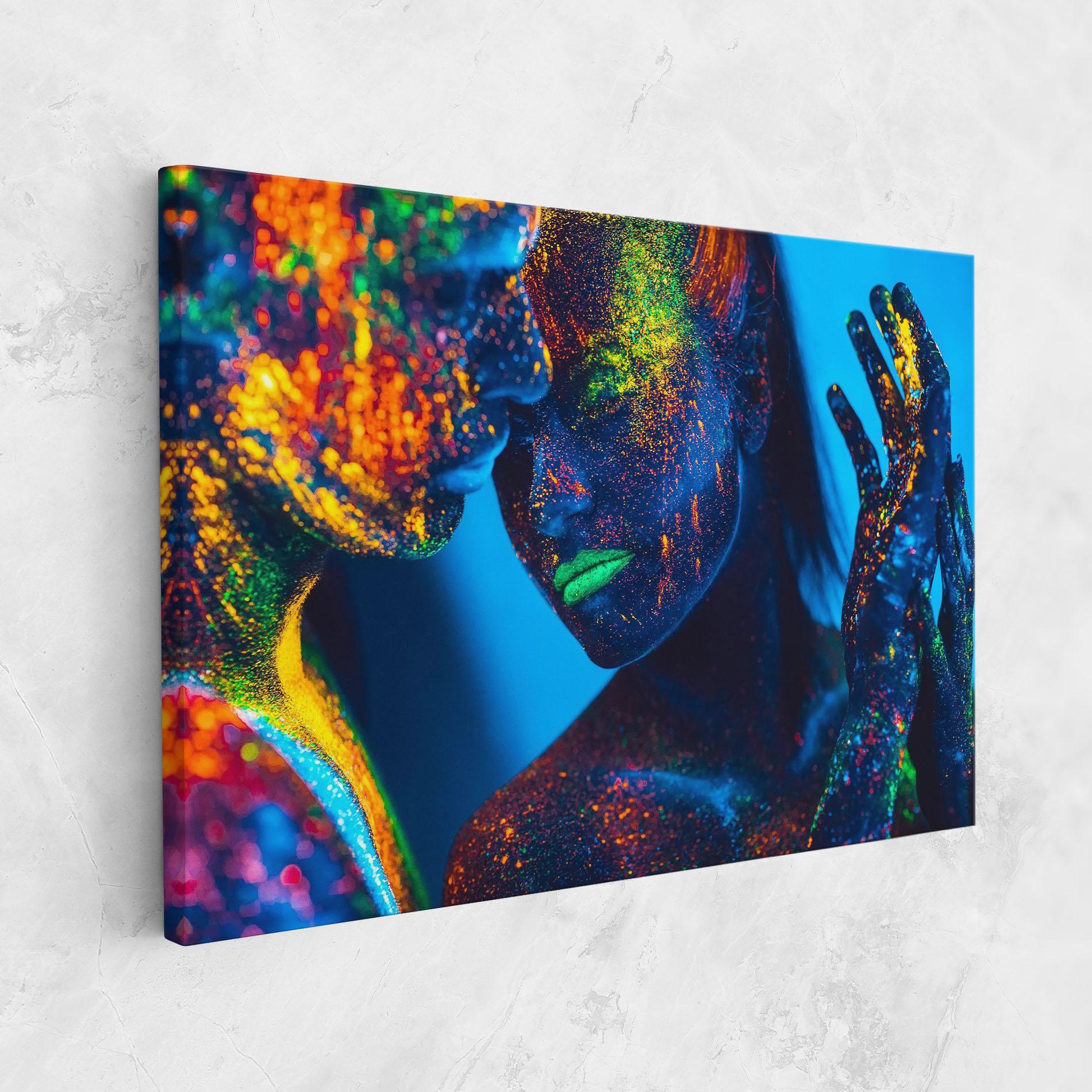 Tablou Canvas Fluorescent Couple mockup 1