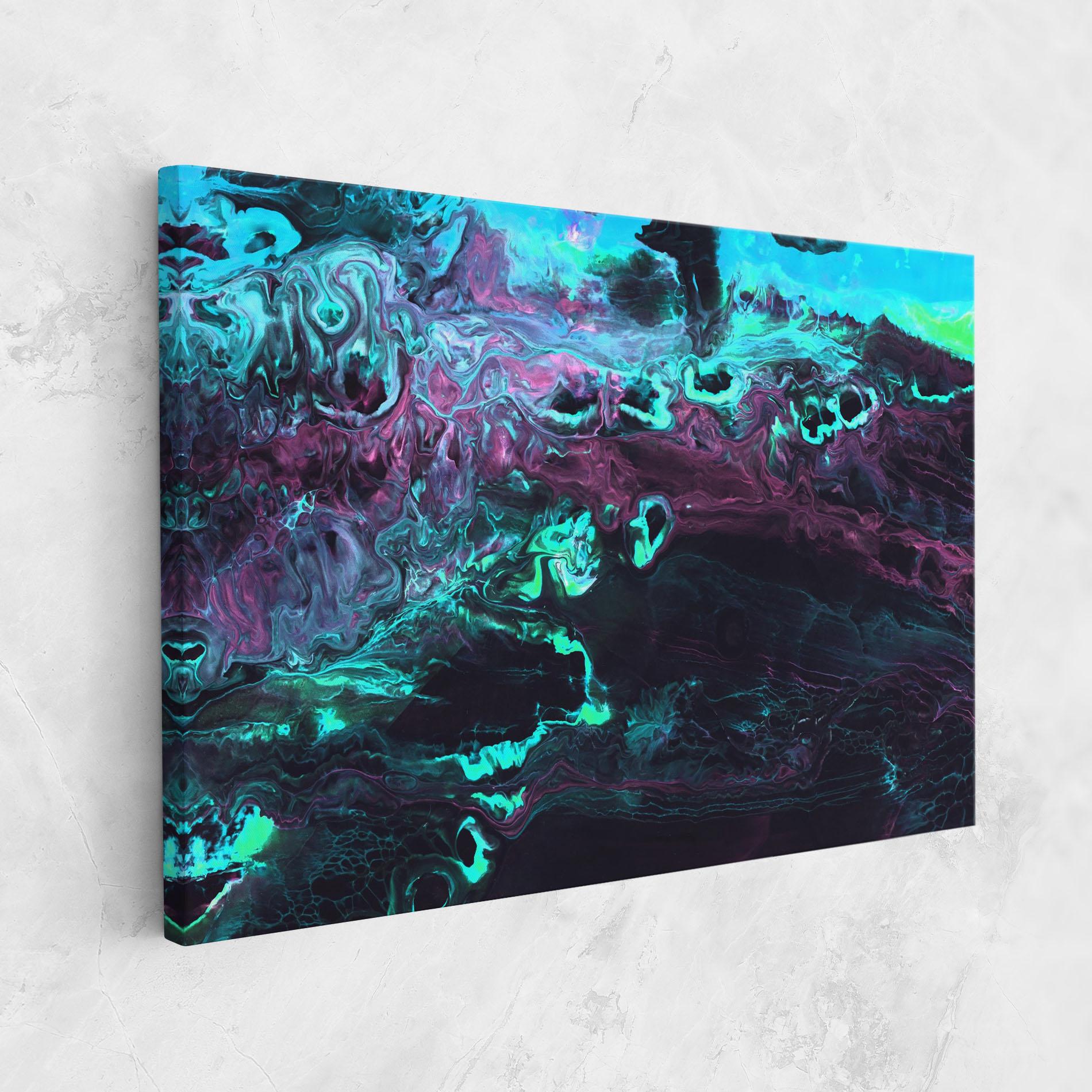 Tablou Canvas Neon Abstract mockup 1