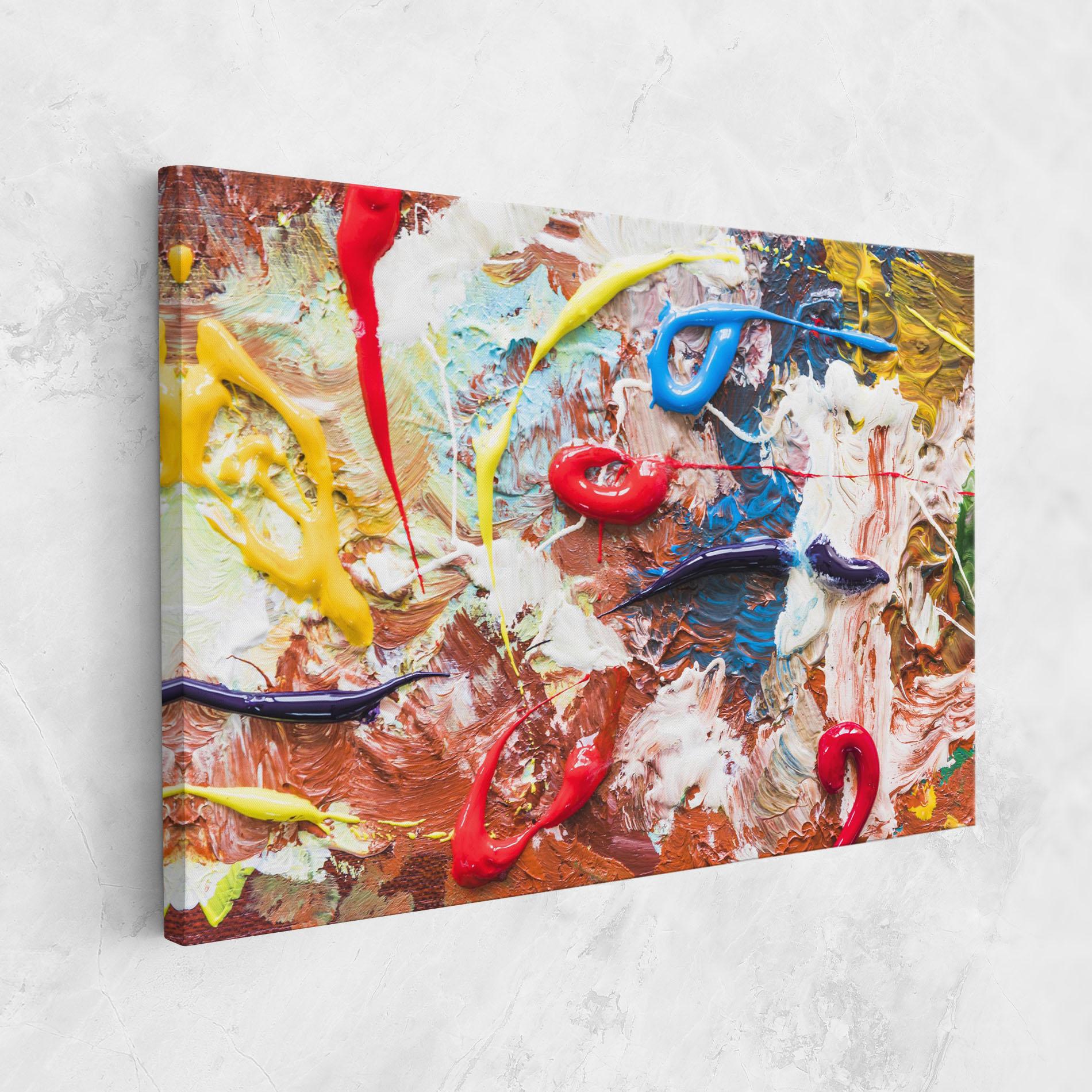 Tablou Canvas Paint Color mockup 1