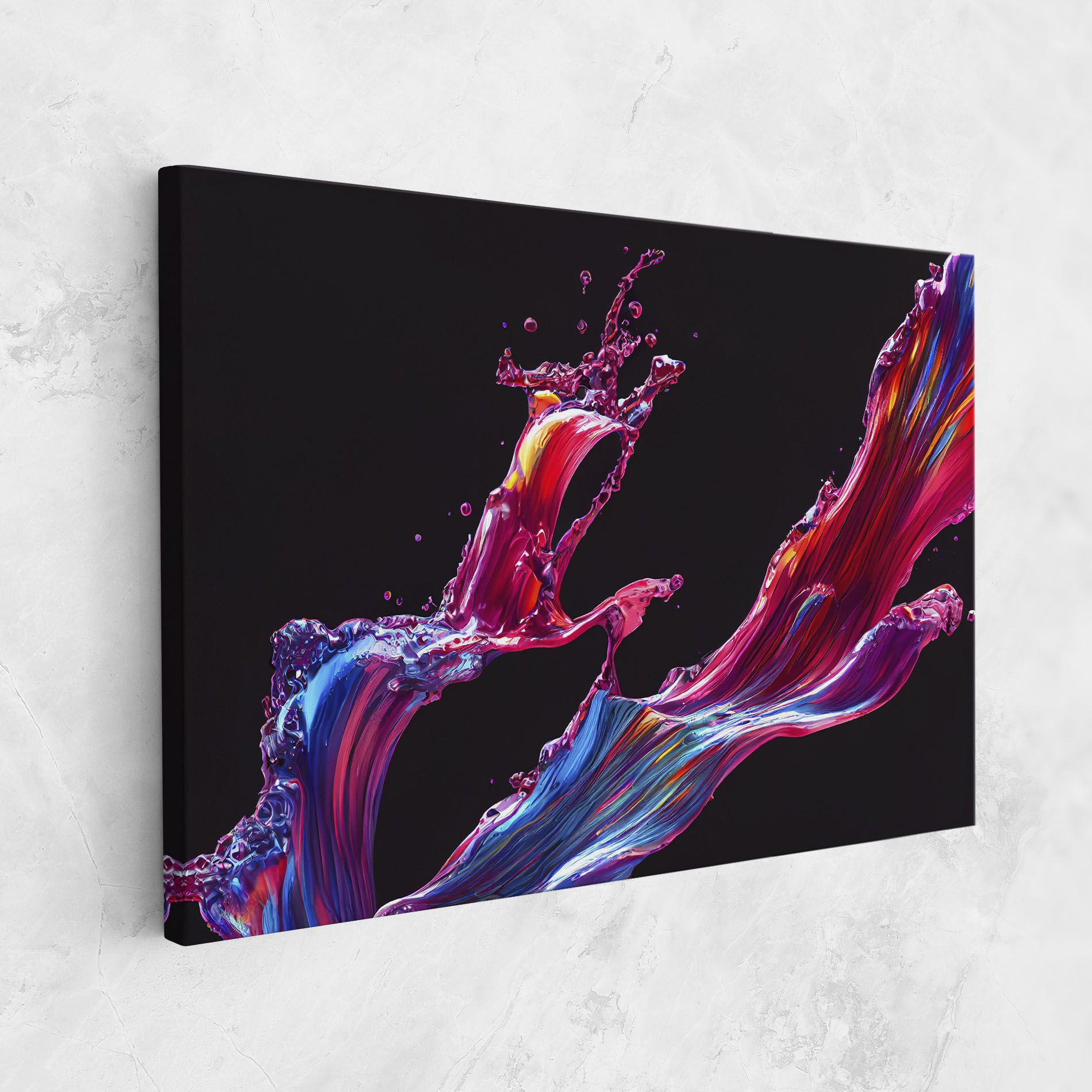 Purple Floating Paint mockup 1