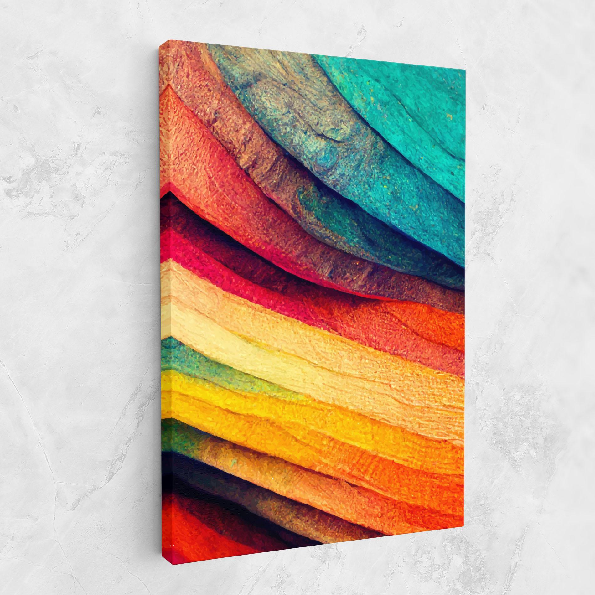 Tablou Canvas Autumn Abstract Color mockup 1