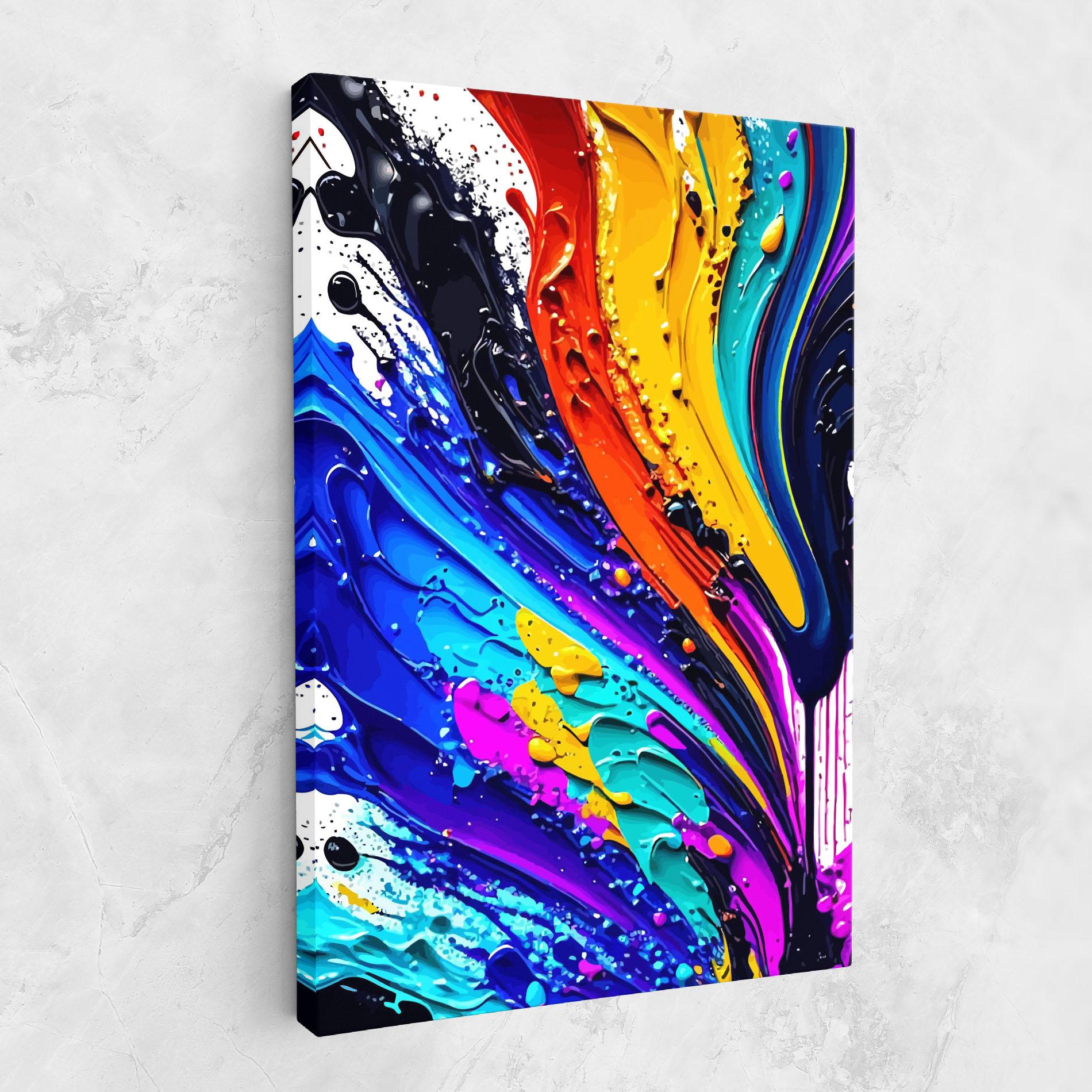Tablou Canvas Beautiful Splash mockup 1