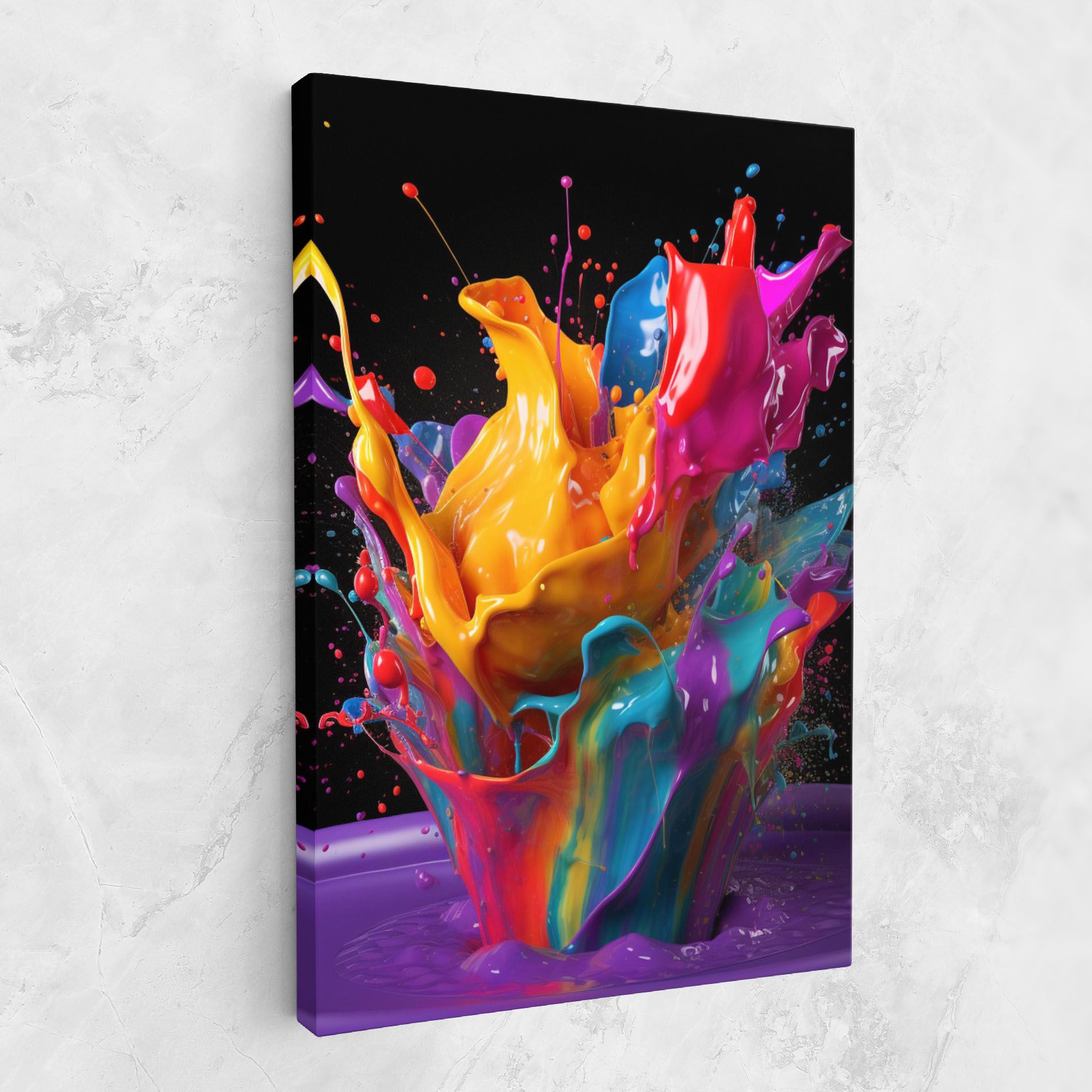 Brightly Color Splashing mockup 1