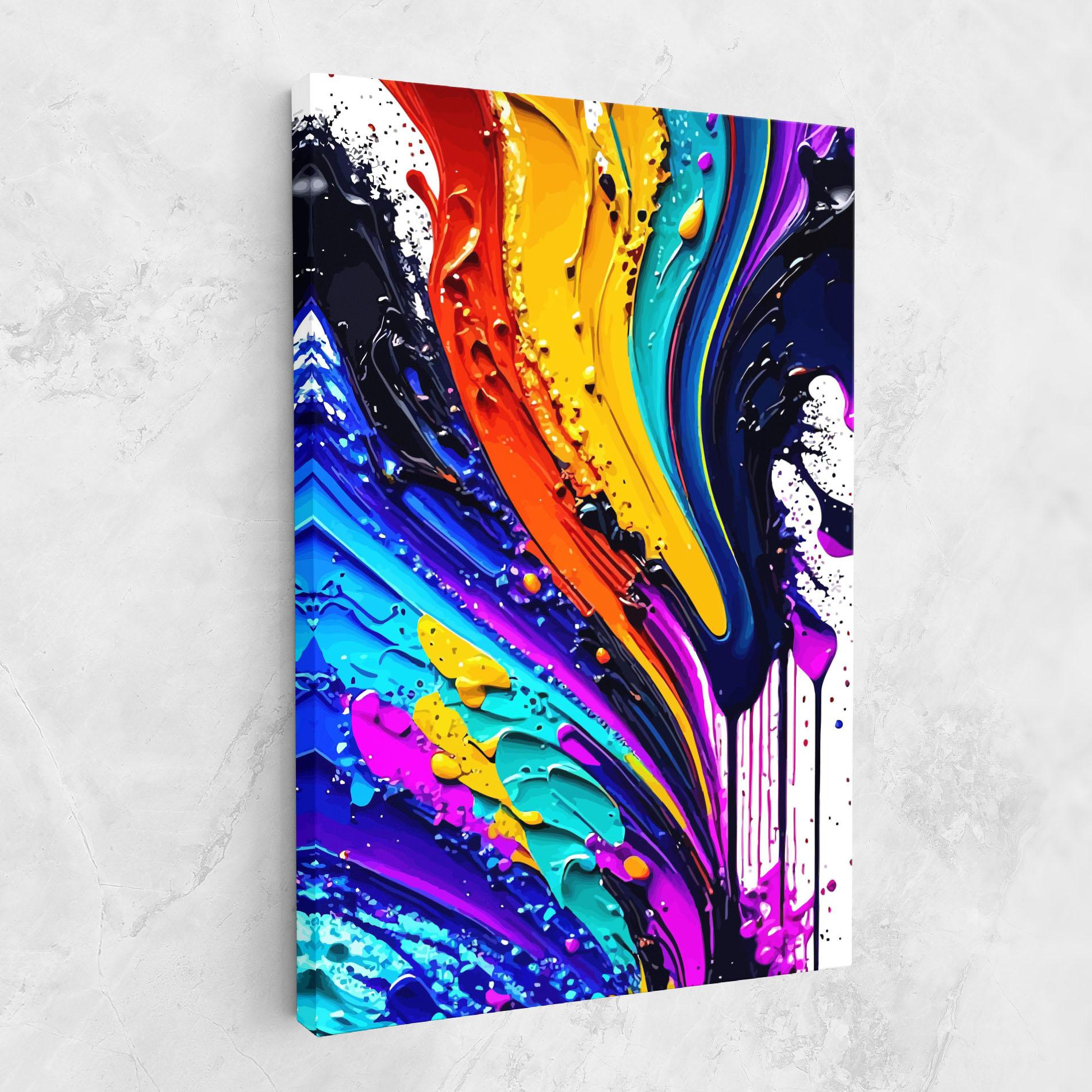 Tablou Canvas Pretty Splash mockup 1