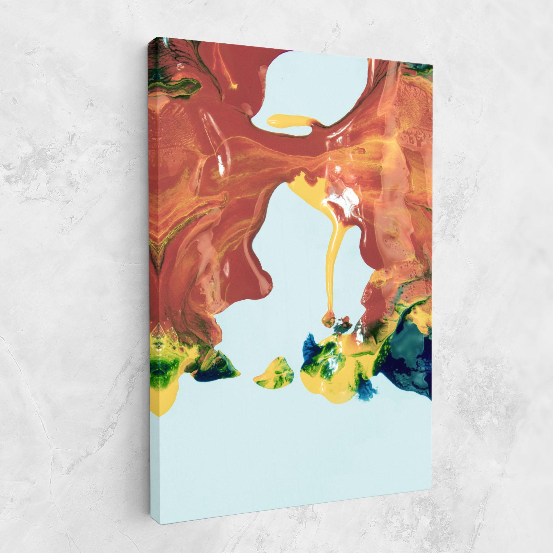 Tablou Canvas Spilled Paint mockup 1