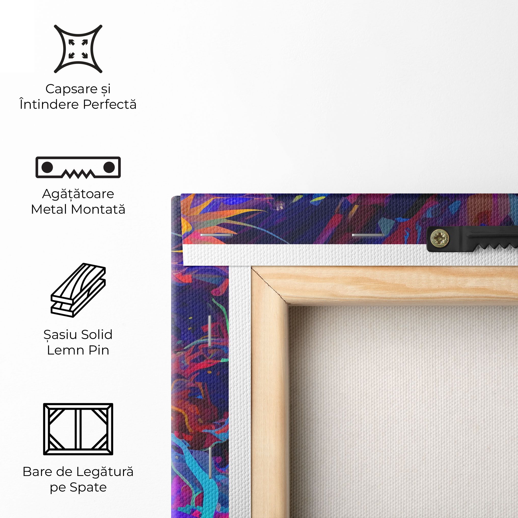 Abstract Color Work mockup 5