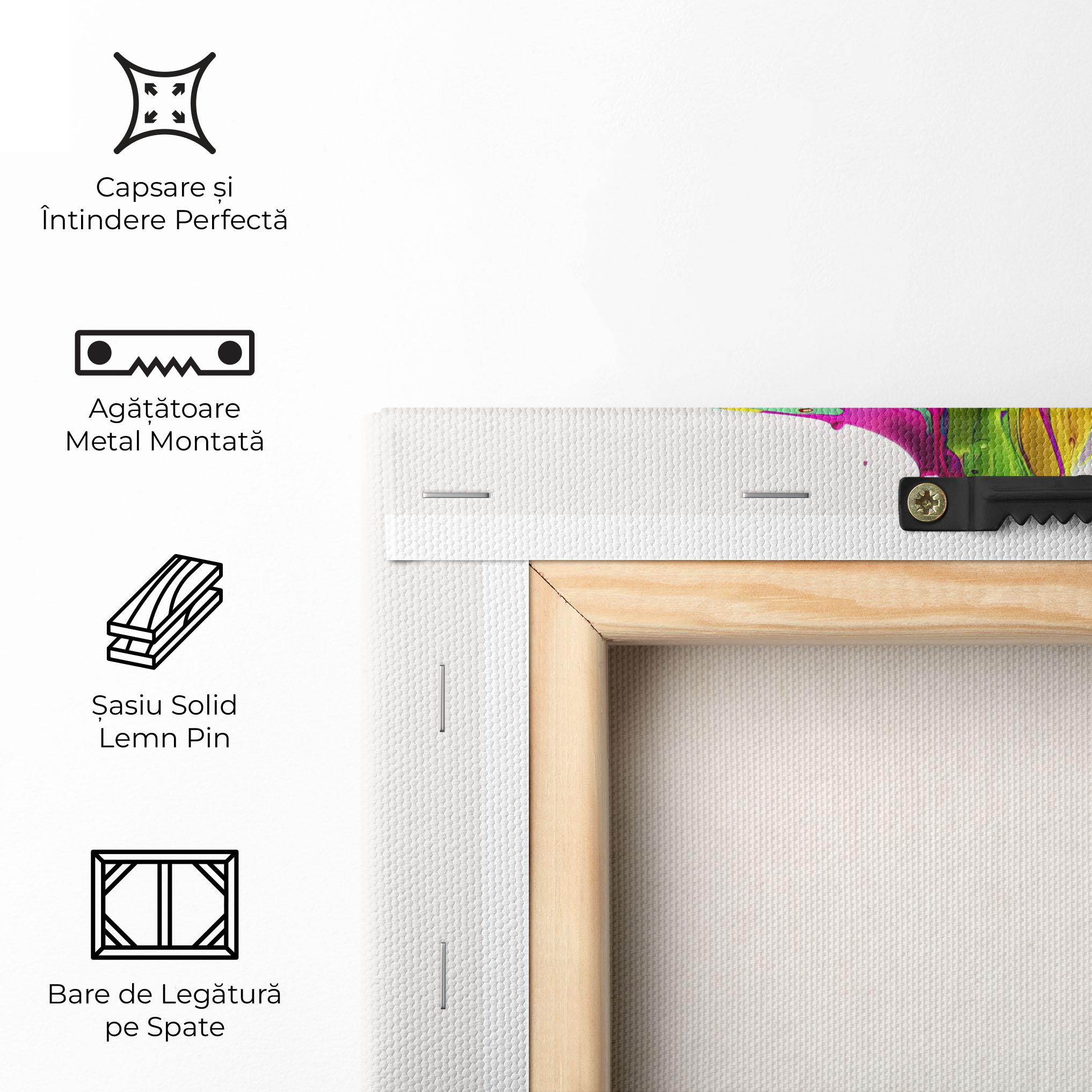 Tablou Canvas Colorful Body mockup 5