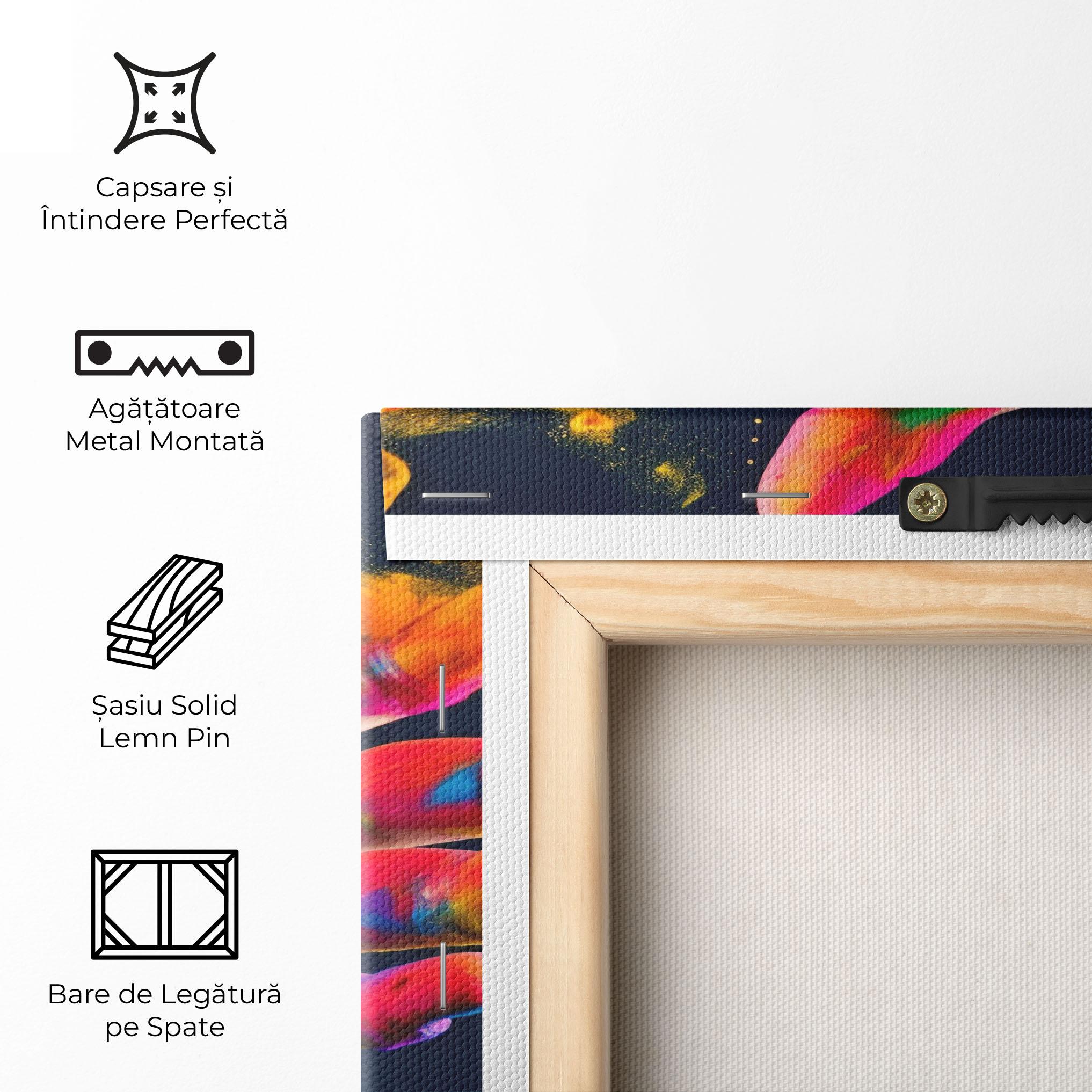 Tablou Canvas Colorful Hand mockup 5