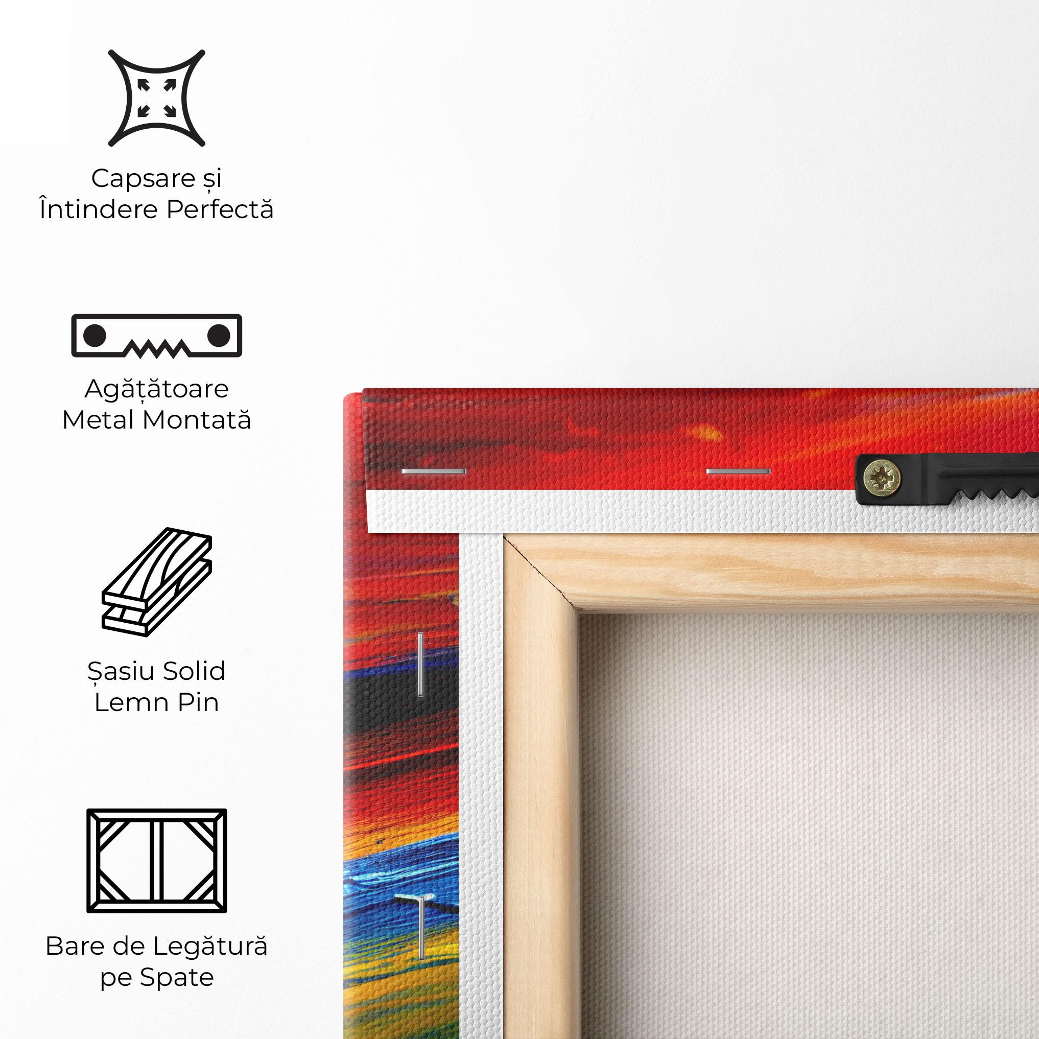 Tablou Canvas Horizontal Color Shot mockup 5