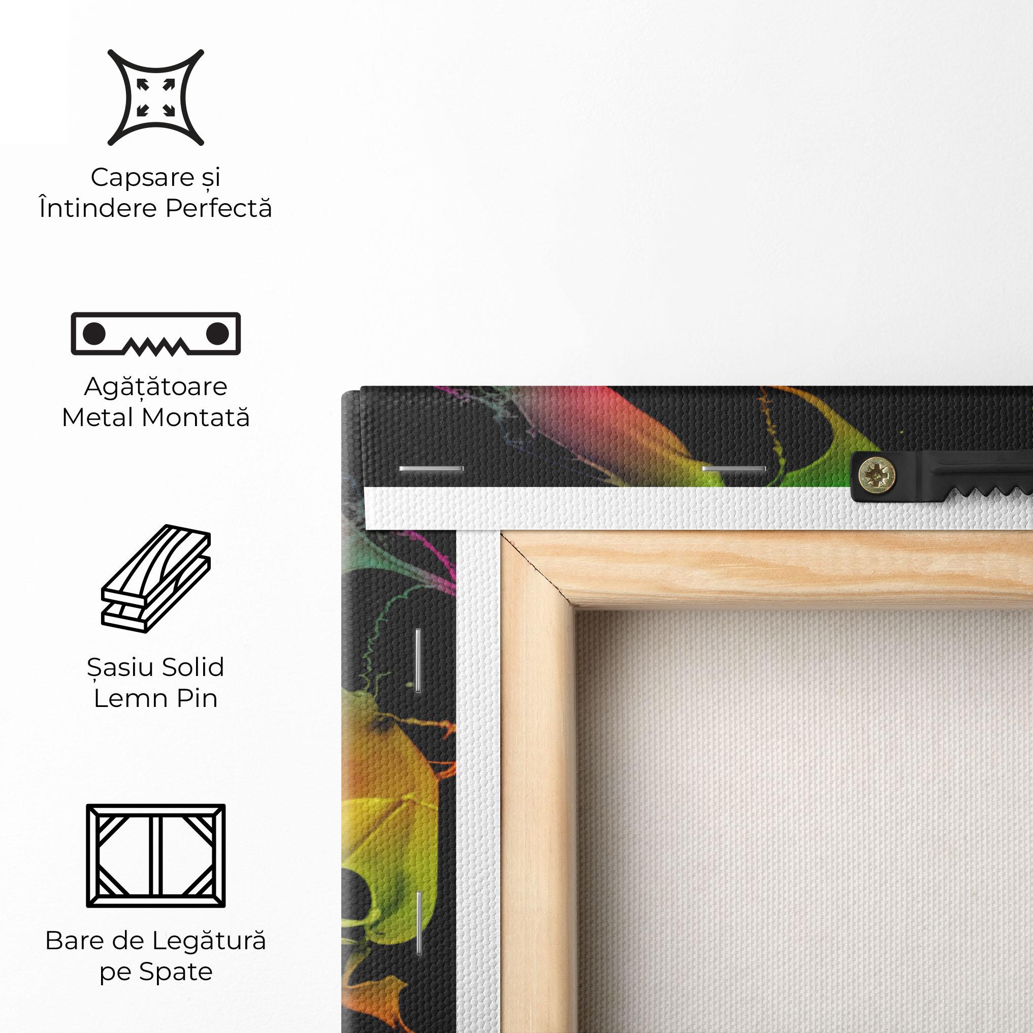 Tablou Canvas Paint Splashes mockup 5